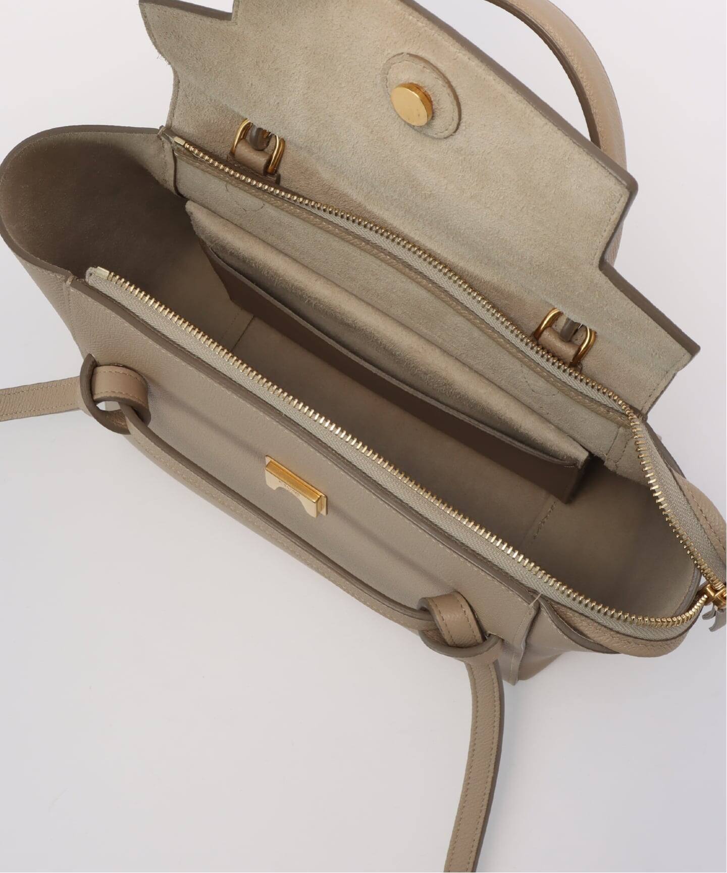 セリーヌのアンサンブル VINTAGE CELINE/セリーヌ】 Belt bag micro 2way（ハンドバッグ