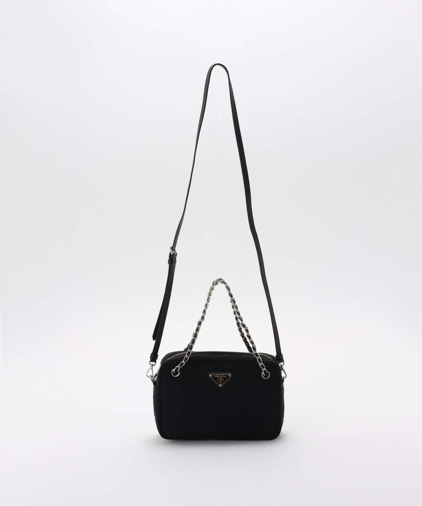 VINTAGE PRADA/プラダ】shoulder quilting nylon（ハンドバッグ