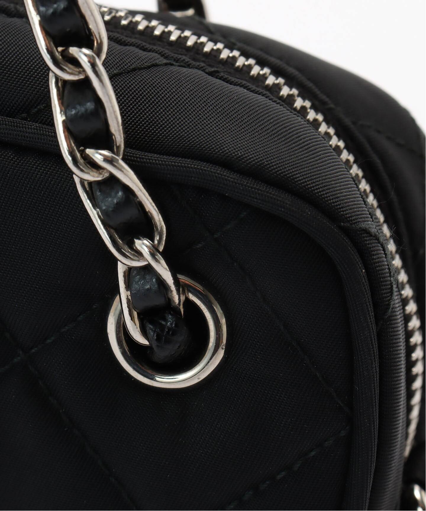 VINTAGE PRADA/プラダ】shoulder quilting nylon（ハンドバッグ