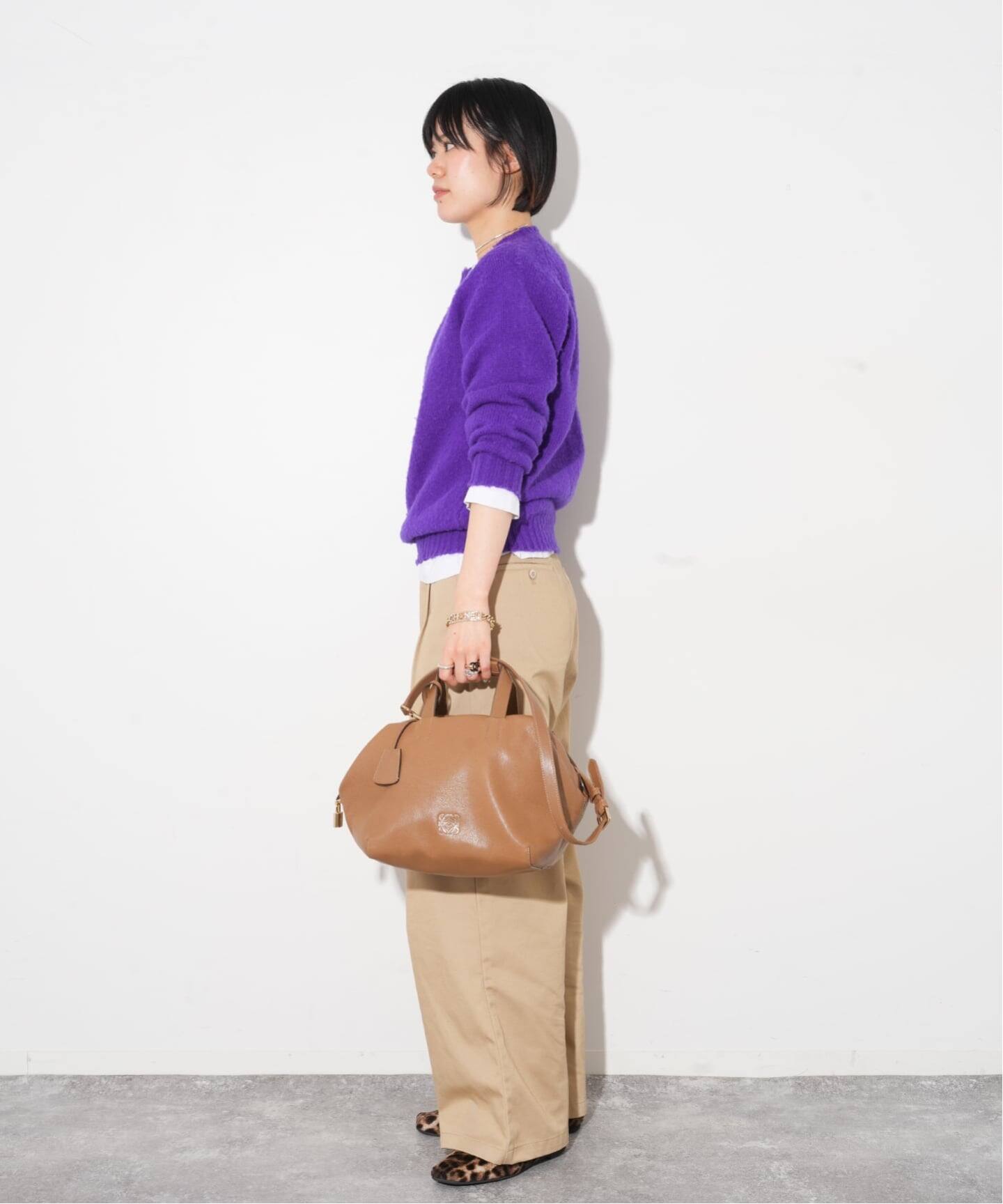 VINTAGE LOEWE/ロエベ】 Origami cubo handbag（ハンドバッグ