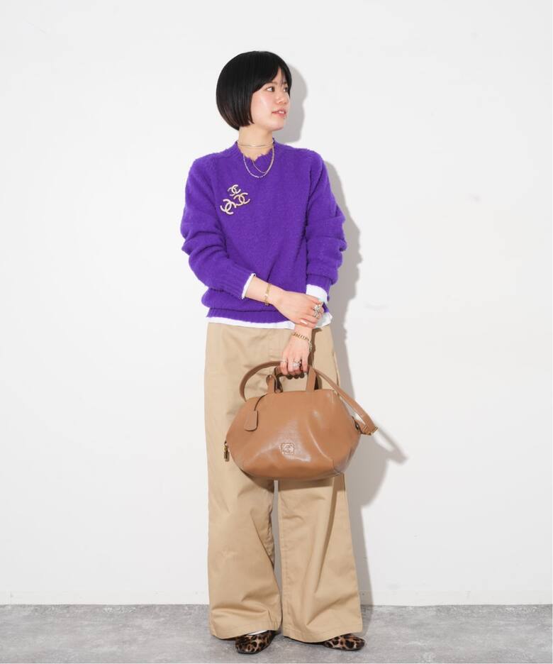 VINTAGE LOEWE/ロエベ】 Origami cubo handbag（ハンドバッグ 