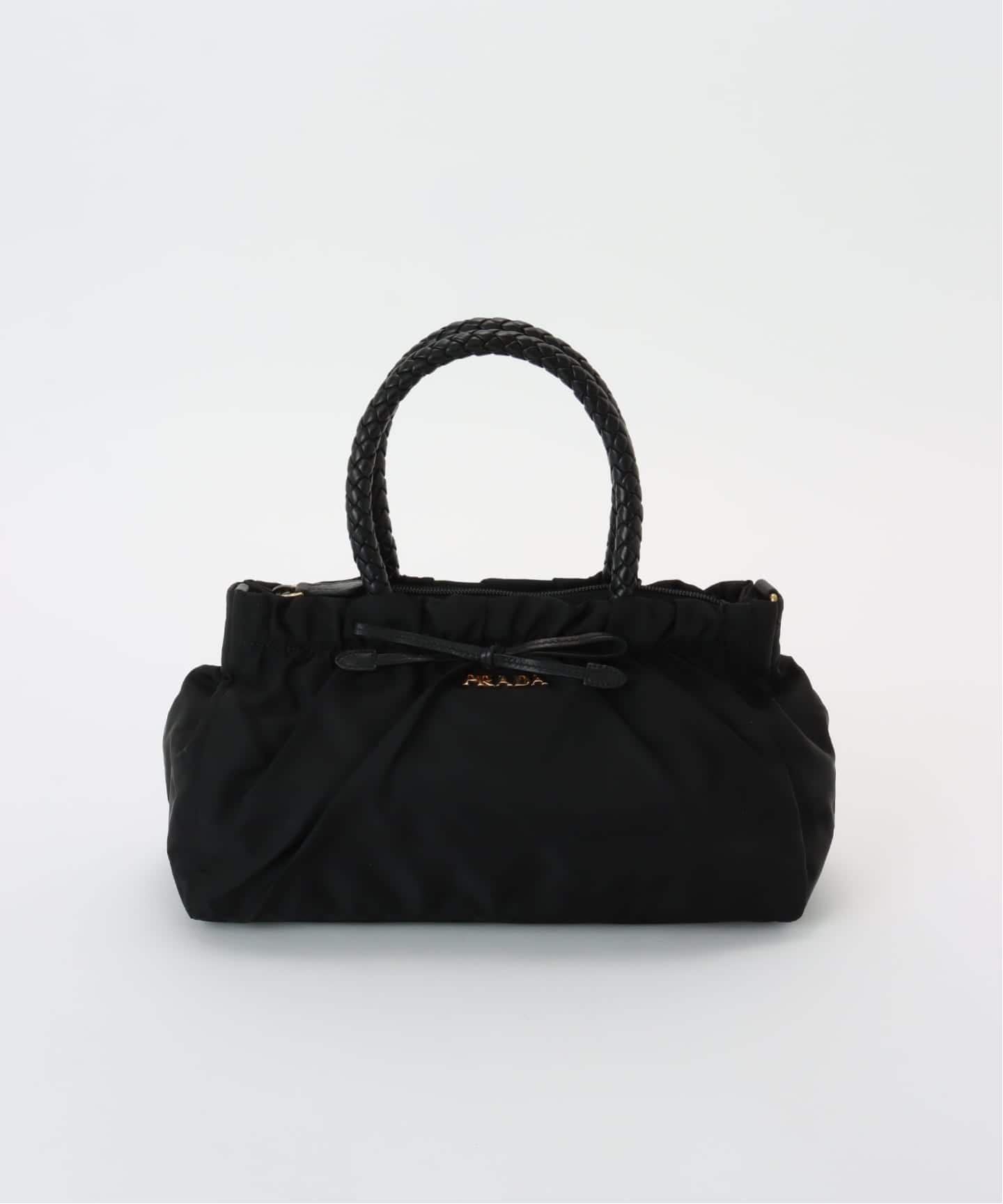VINTAGE PRADA/プラダ】handbag ribbon 2way nylon