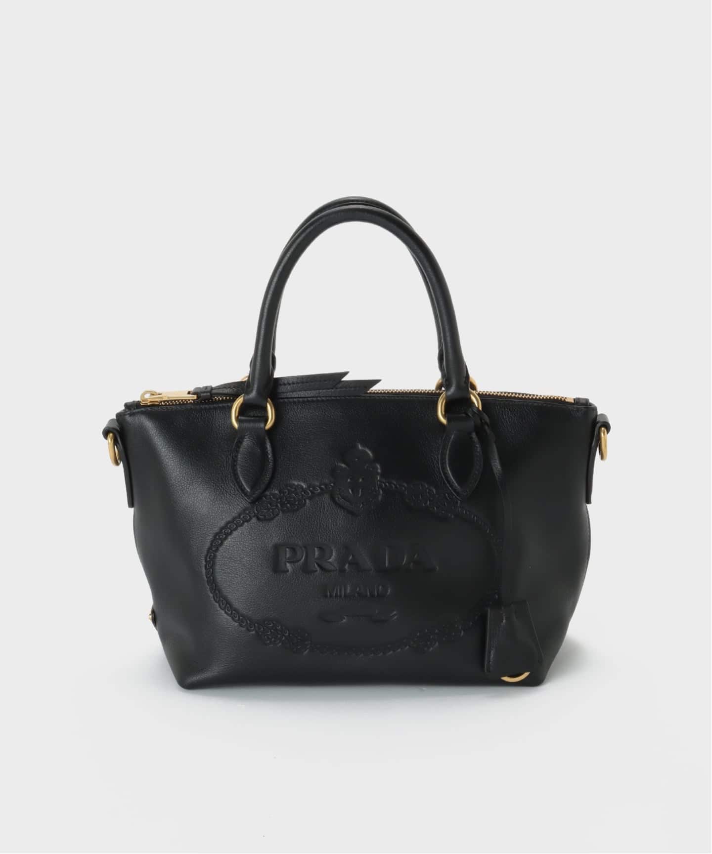 VINTAGE●PRADA●プラダ ヴィテッロ ダイノ ハンドバッグ VINTAGE PRADA/プラダ】vitello dino handbag 2way