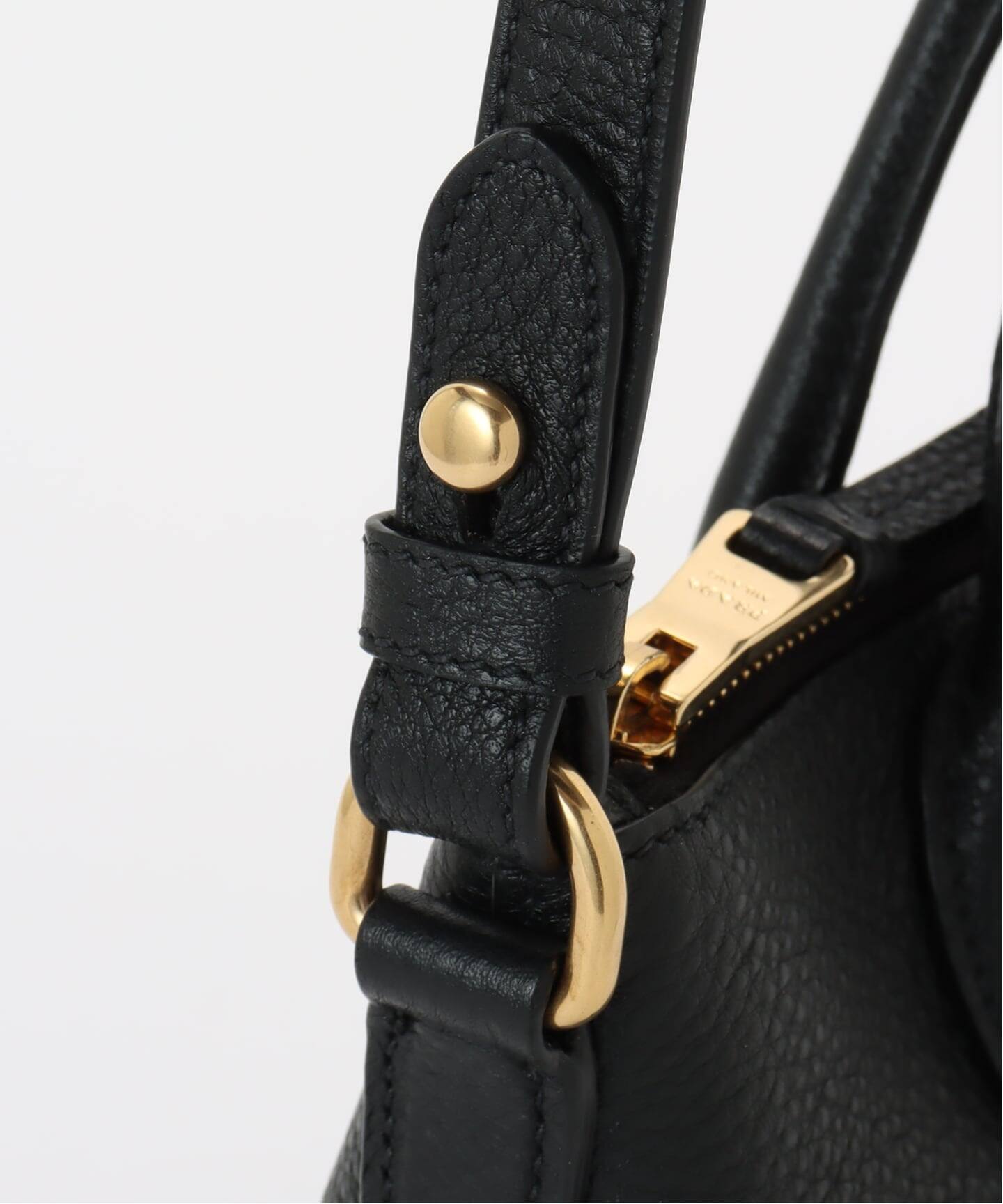 VINTAGE PRADA/プラダ】 vitello dino handbag 2way（ハンドバッグ