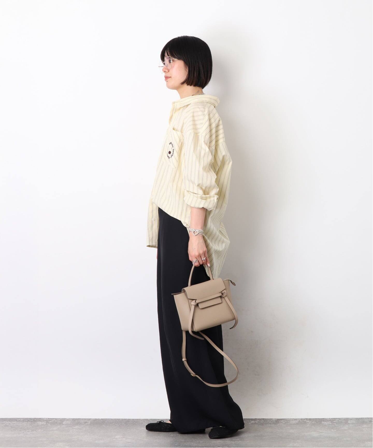 未使用 保管品 袋付 セリーヌ ベルトバッグ ナノ 2way ショルダー 