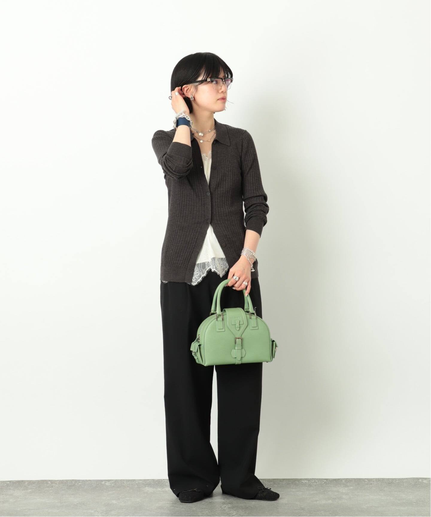 VINTAGE LOEWE/ロエベ】Traveler bowling bag（ハンドバッグ