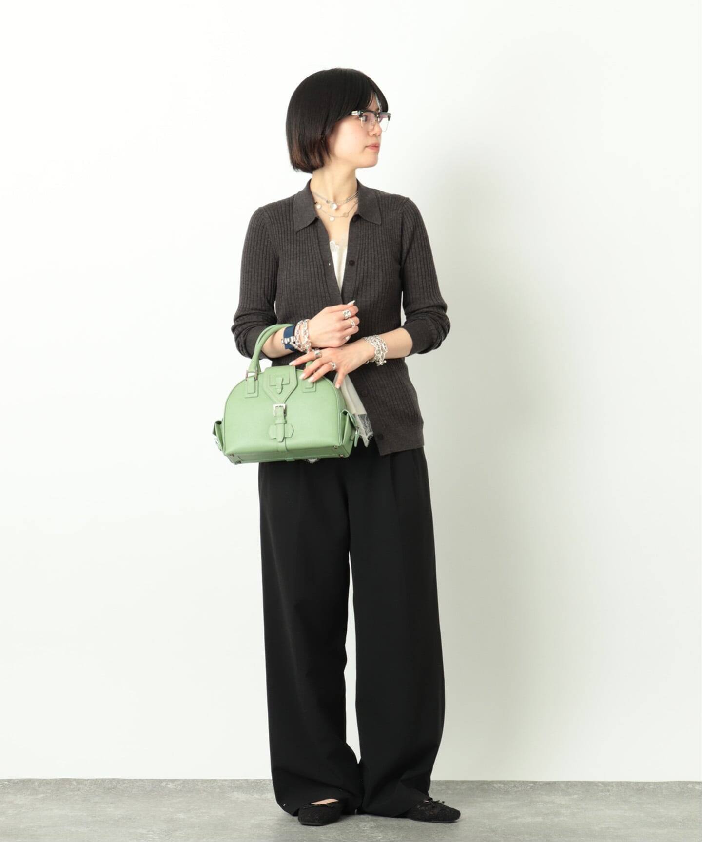 ⭐️LOEWE⭐️ トラベラーボーリング ハンドバッグ【美品】 VINTAGE LOEWE/ロエベ】Traveler bowling bag（ハンドバッグ