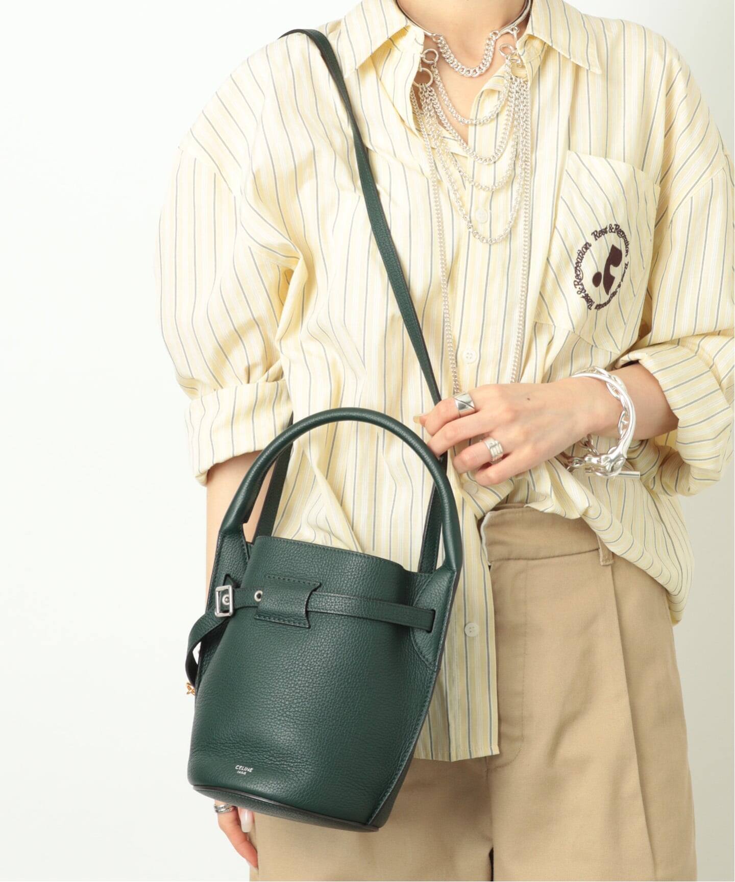 CELINE/セリーヌ】Big bag bucket nano 2way（ハンドバッグ 