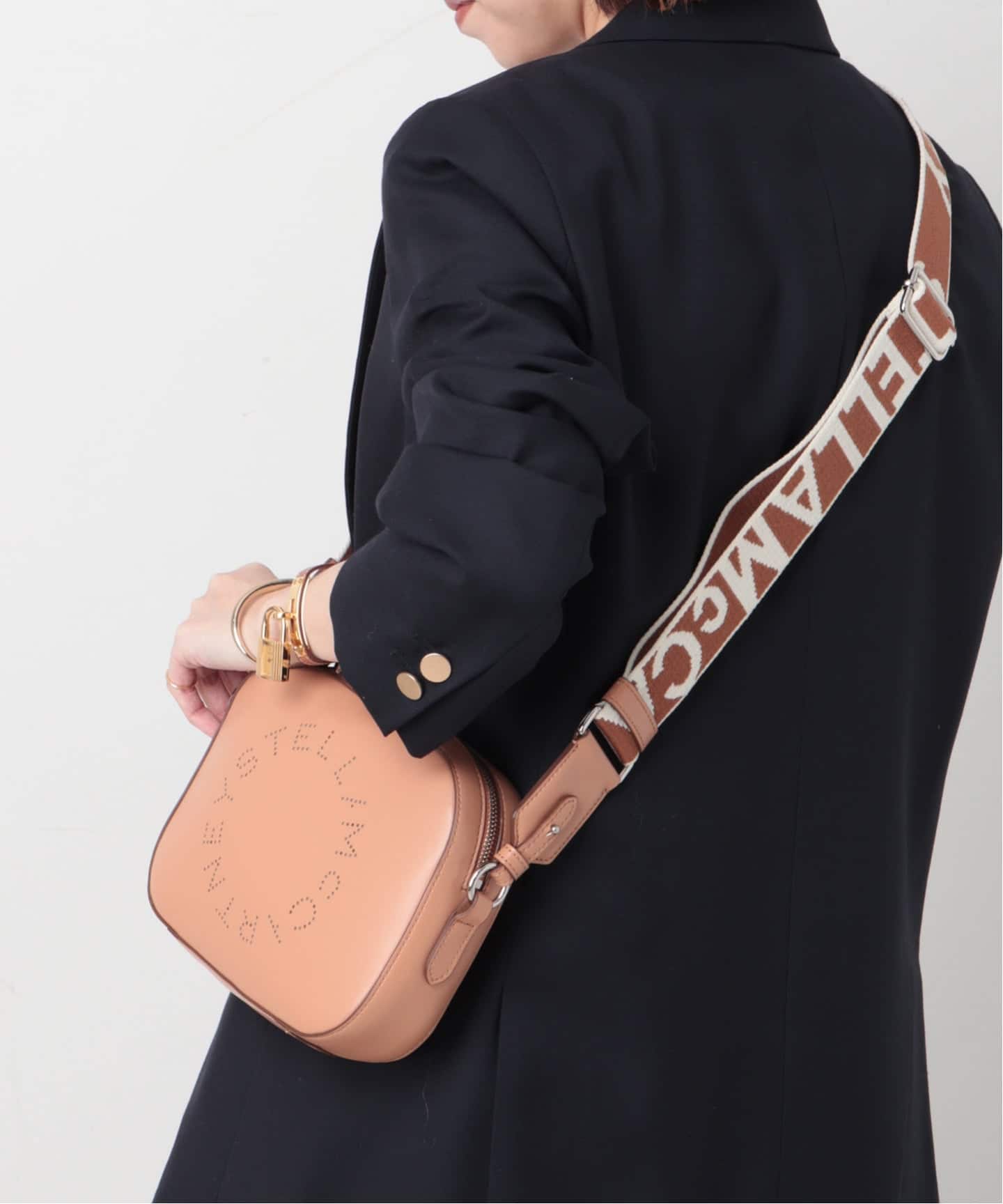 STELLA McCARTNEY/ステラ マッカートニー】Logo crossbody bag