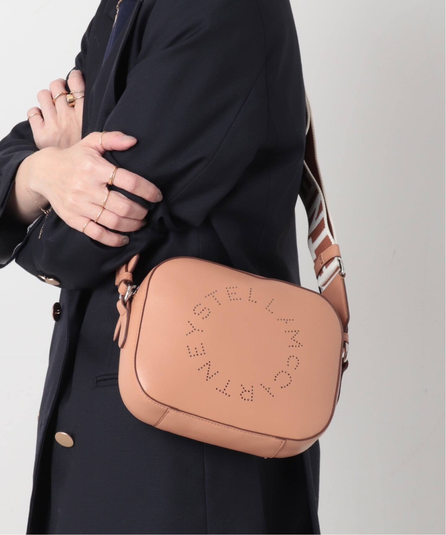 STELLA McCARTNEY/ステラ マッカートニー】Logo crossbody bag 