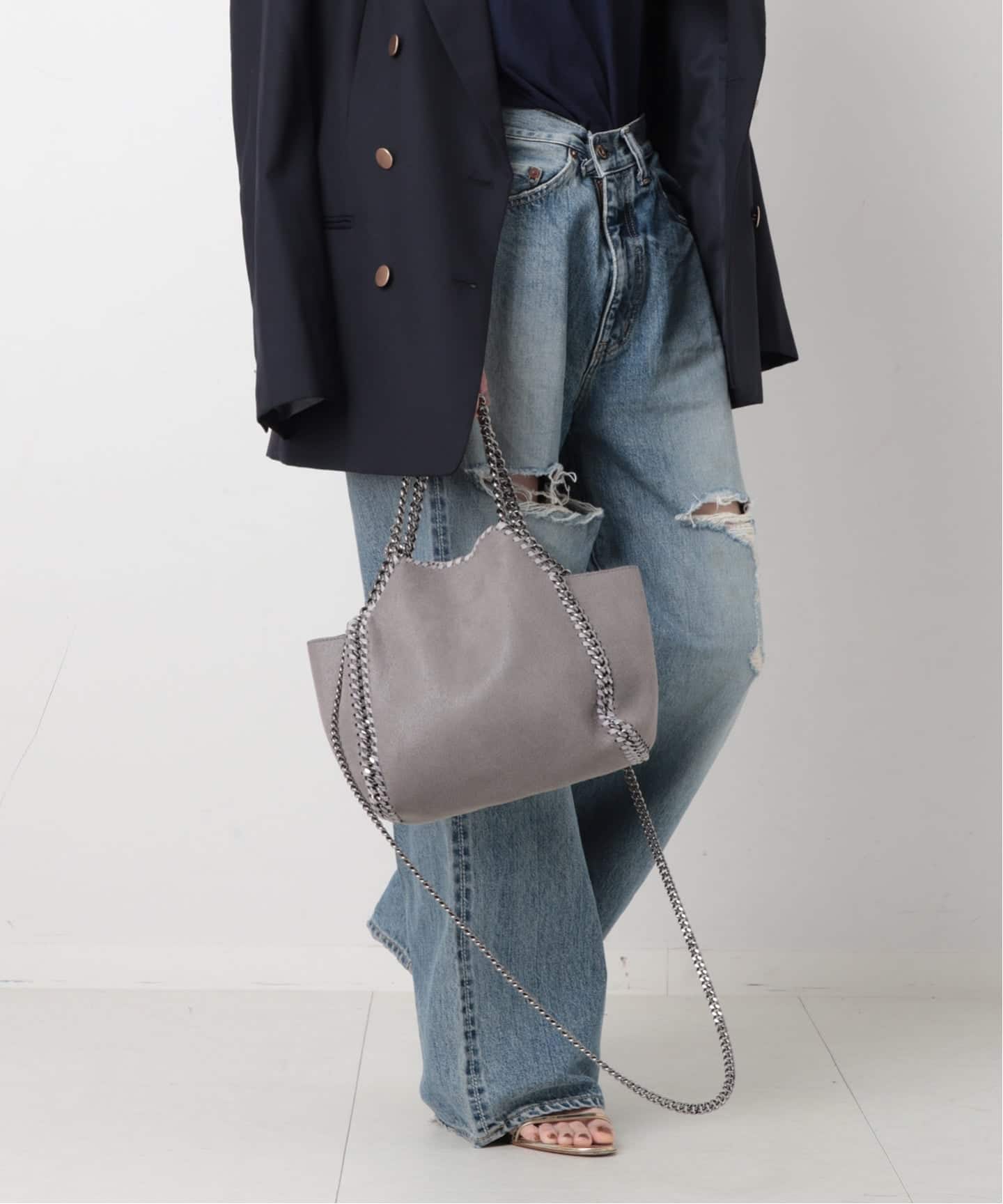 STELLA McCARTNEY/ステラ マッカートニー】 Falabella reversible tote
