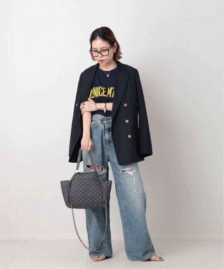 STELLA McCARTNEY/ステラ マッカートニー】 Falabella reversible tote 
