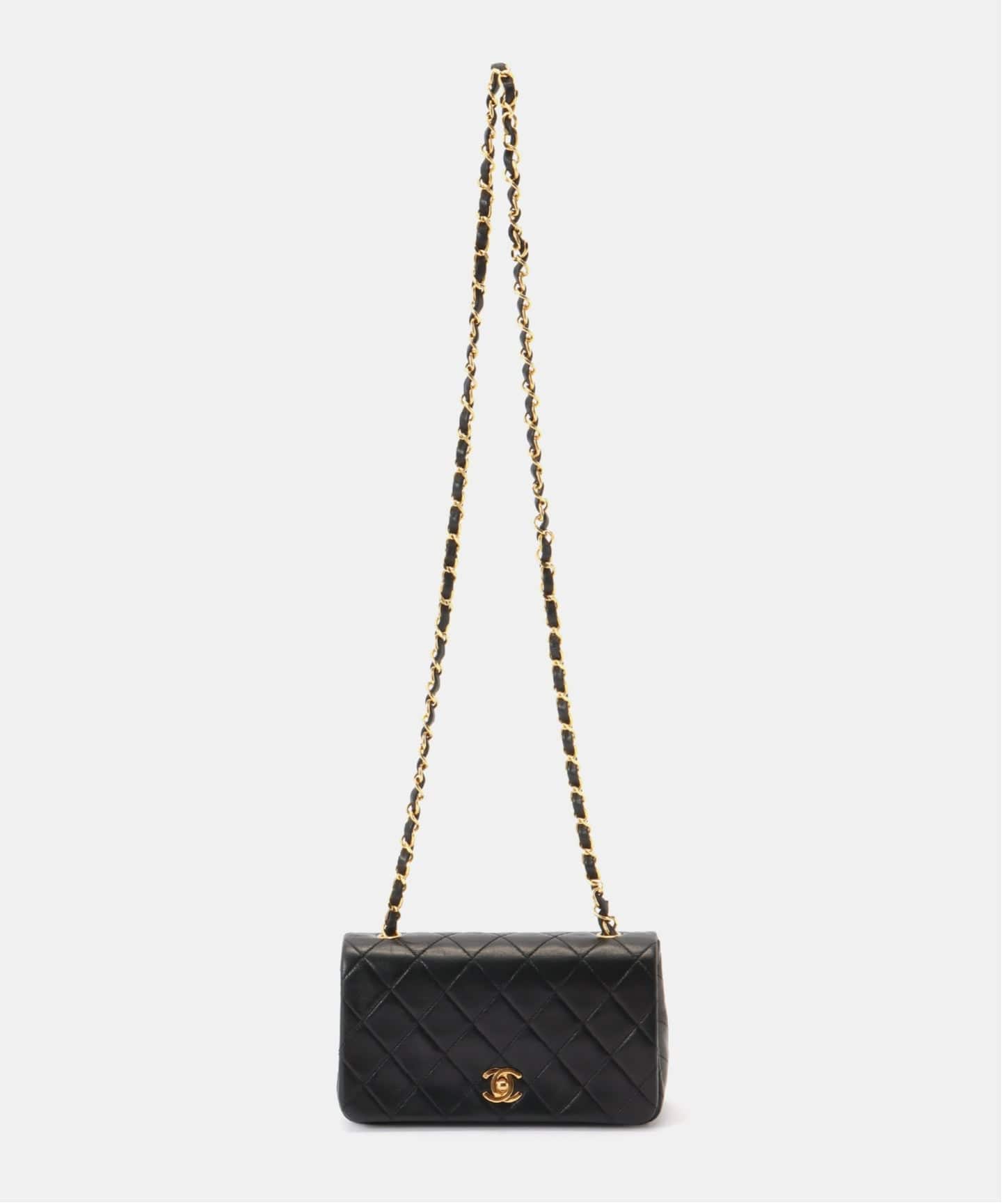 VINTAGE CHANEL/シャネル】 Matelasse チェーンショルダーバッグ 19fl