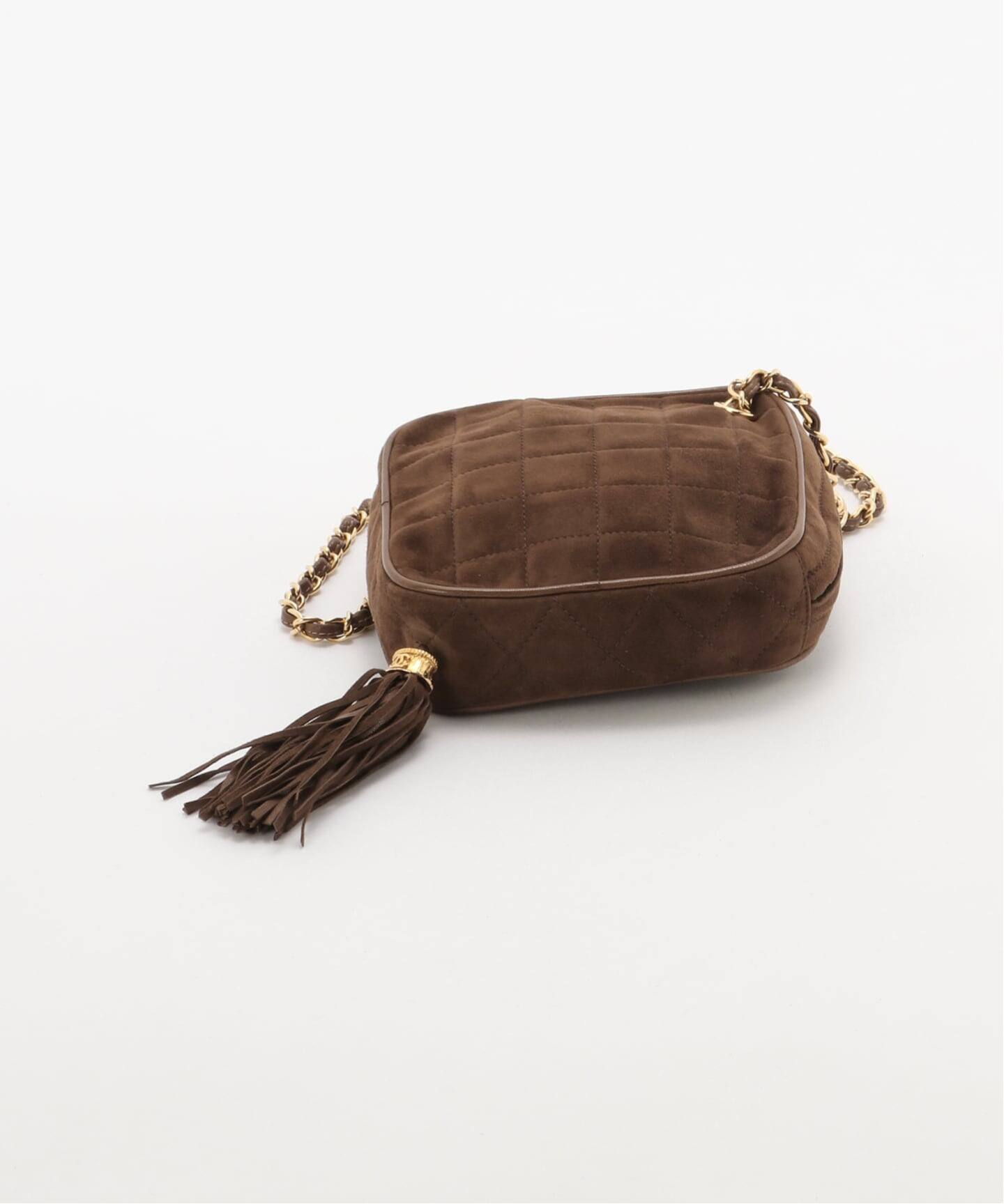 VINTAGE CHANEL/シャネル】 Matelasse タッセルチェーンショルダー