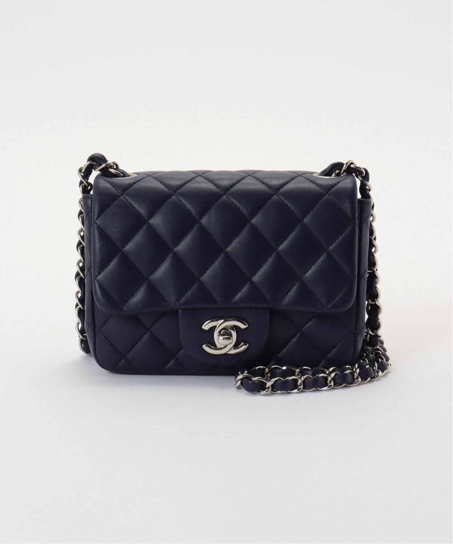 VINTAGE CHANEL/シャネル】Matelasse チェーンショルダーバッグ
