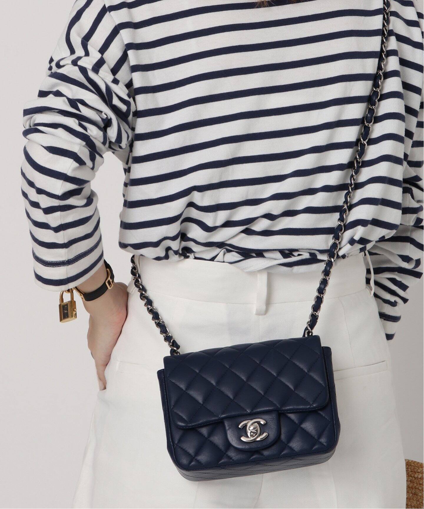 VINTAGE CHANEL/シャネル】Matelasse チェーンショルダーバッグ17