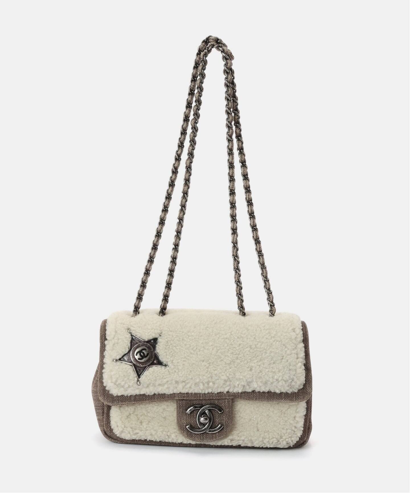 茶*様 Chanel Silver ヴィンテージバッグ New arrival 25C，Model:AP4407，size:17-19.5-5cm