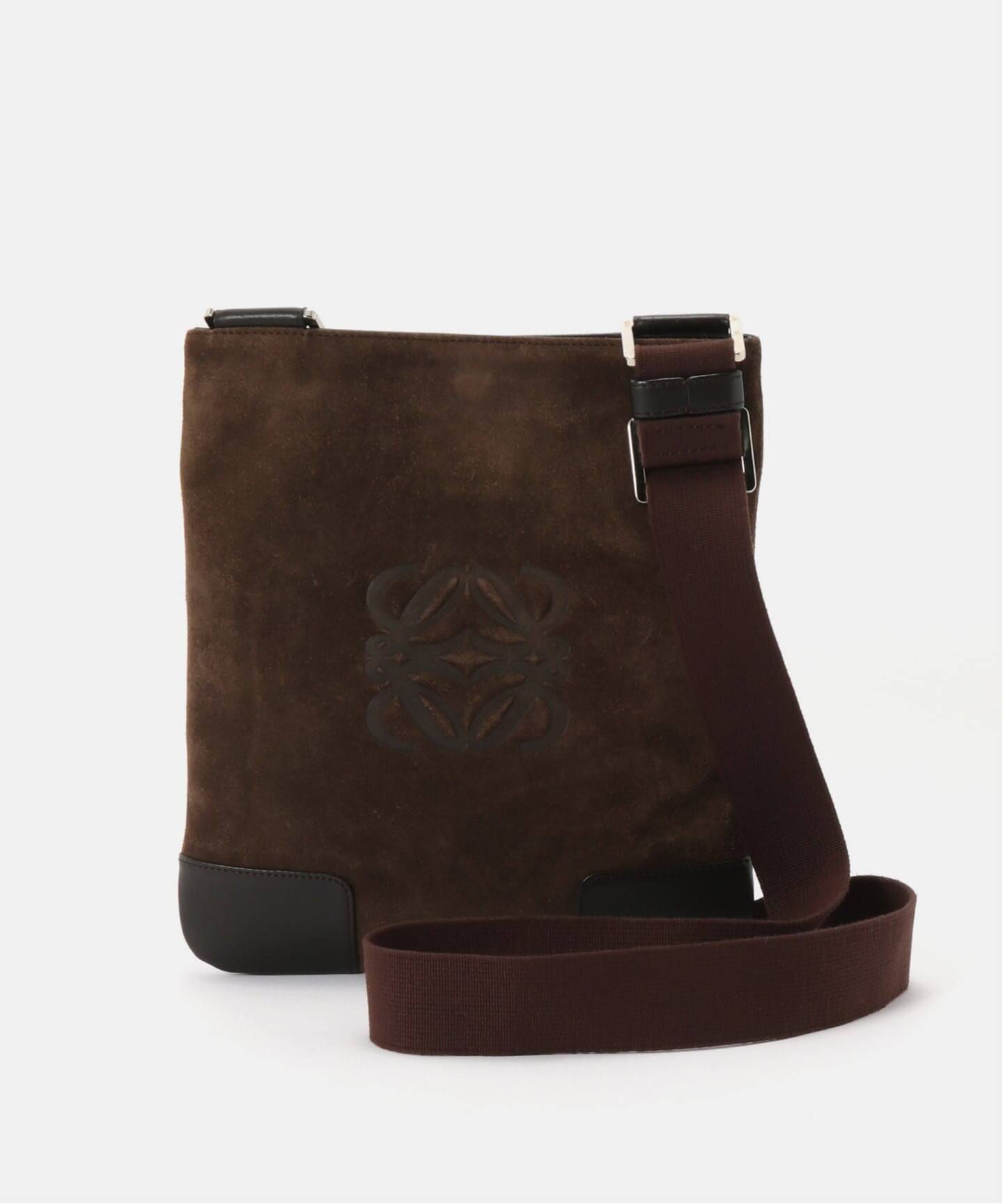 VINTAGE LOEWE/ロエベ】ショルダーバッグ anagram suede（ショルダー