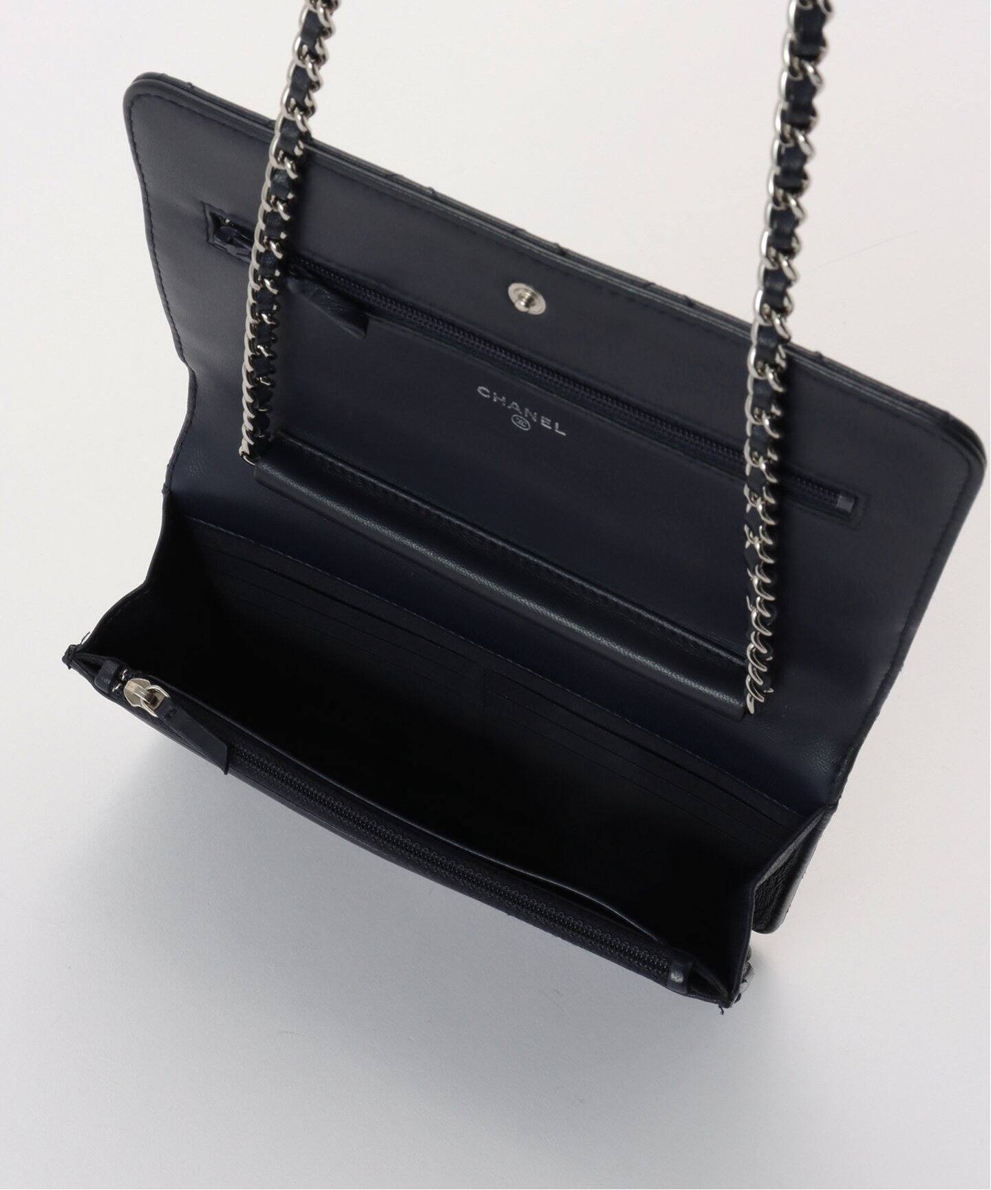 ヴィンテージ☆シャネル☆19チェーンカードウォレット VINTAGE CHANEL/シャネル】チェーンウォレット 17（ショルダー