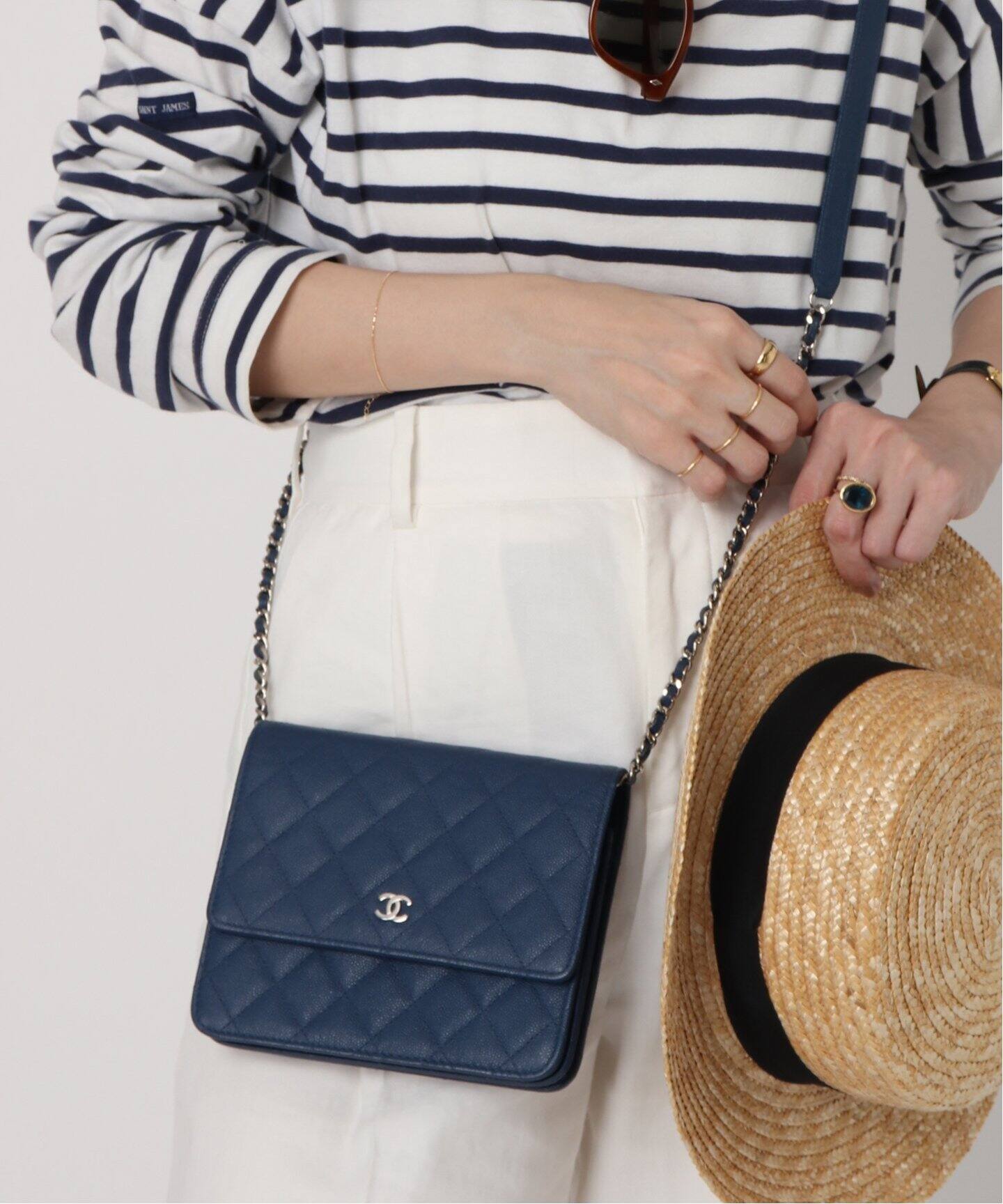 VINTAGE CHANEL/シャネル】チェーンウォレット 17（ショルダー