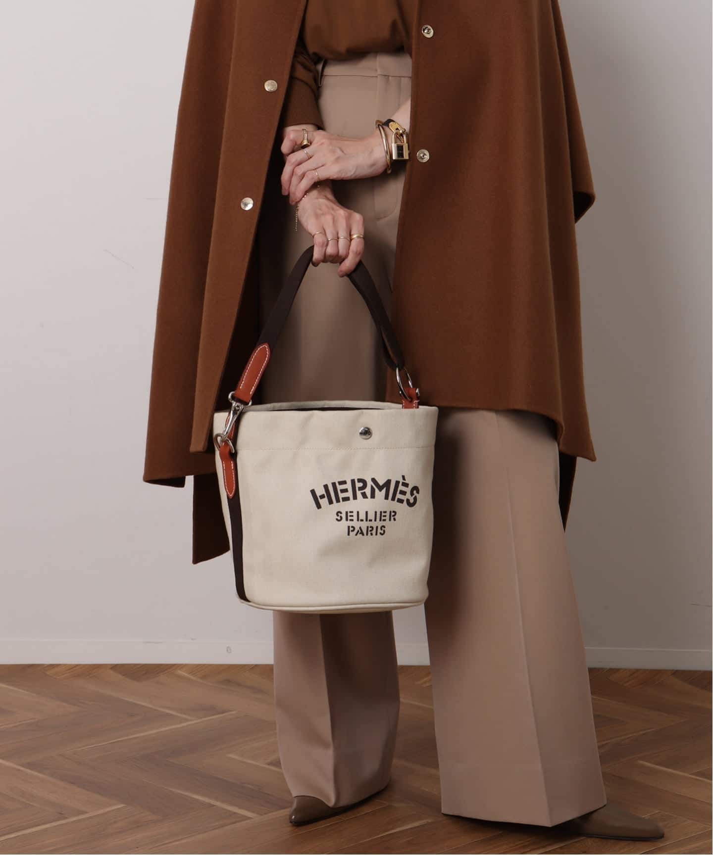 VINTAGE HERMES/エルメス】Sac de pansage（ショルダーバッグ