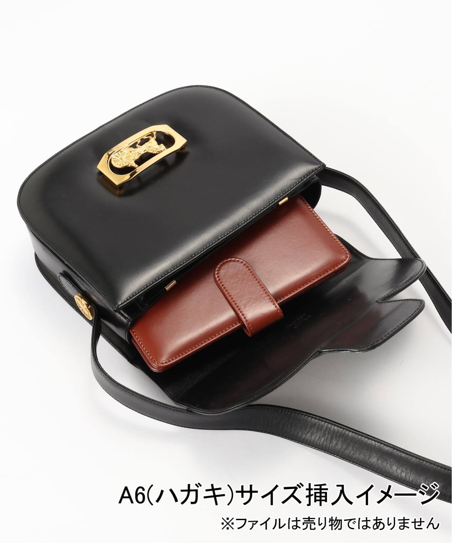 VINTAGE CELINE/セリーヌ】ショルダーバッグ horse carriage