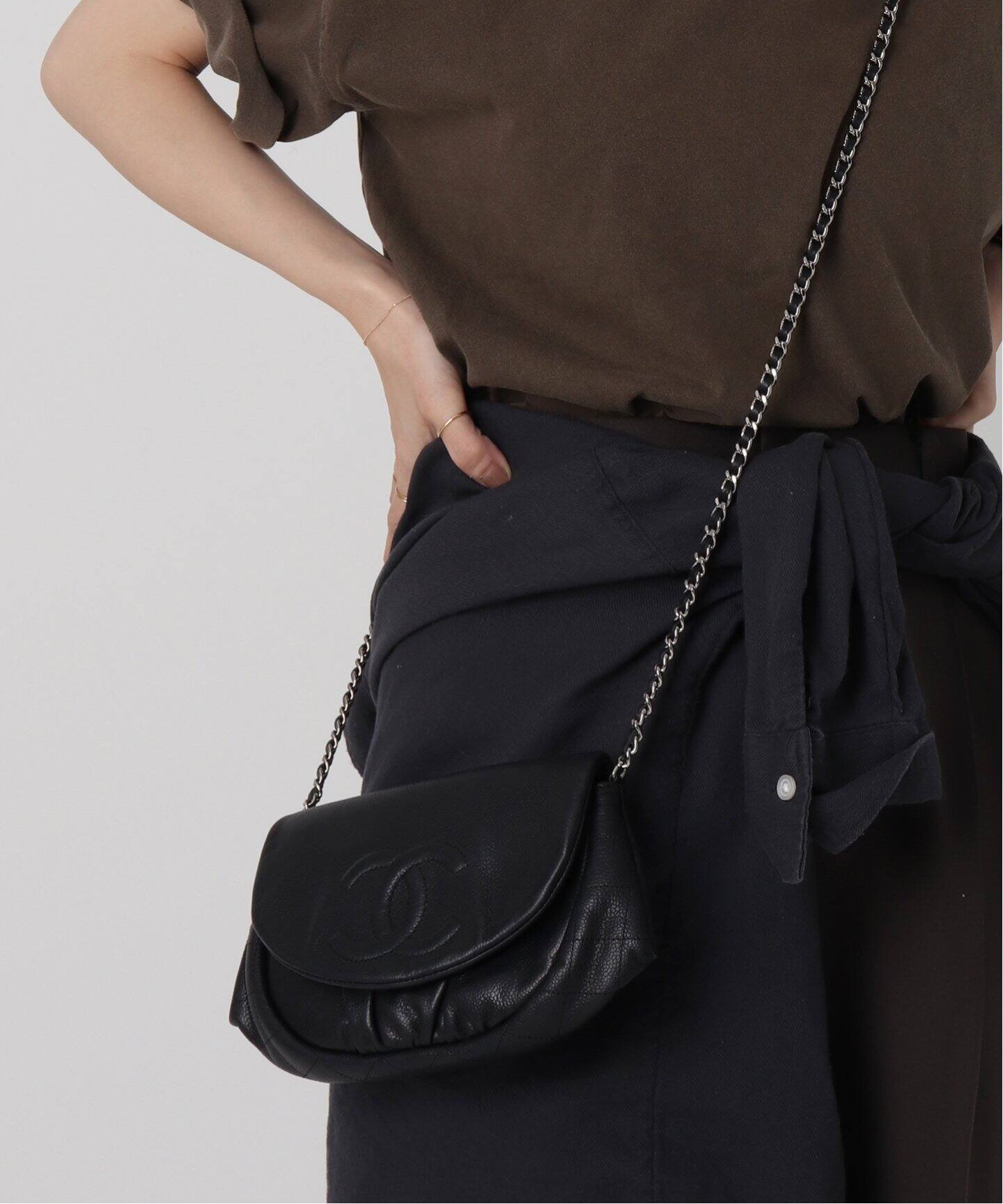 VINTAGE CHANEL/シャネル】チェーンウォレット（ショルダーバッグ 