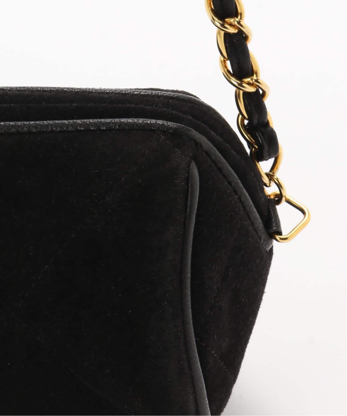 VINTAGE CHANEL/シャネル】 Matelasse タッセルショルダーバッグ suede