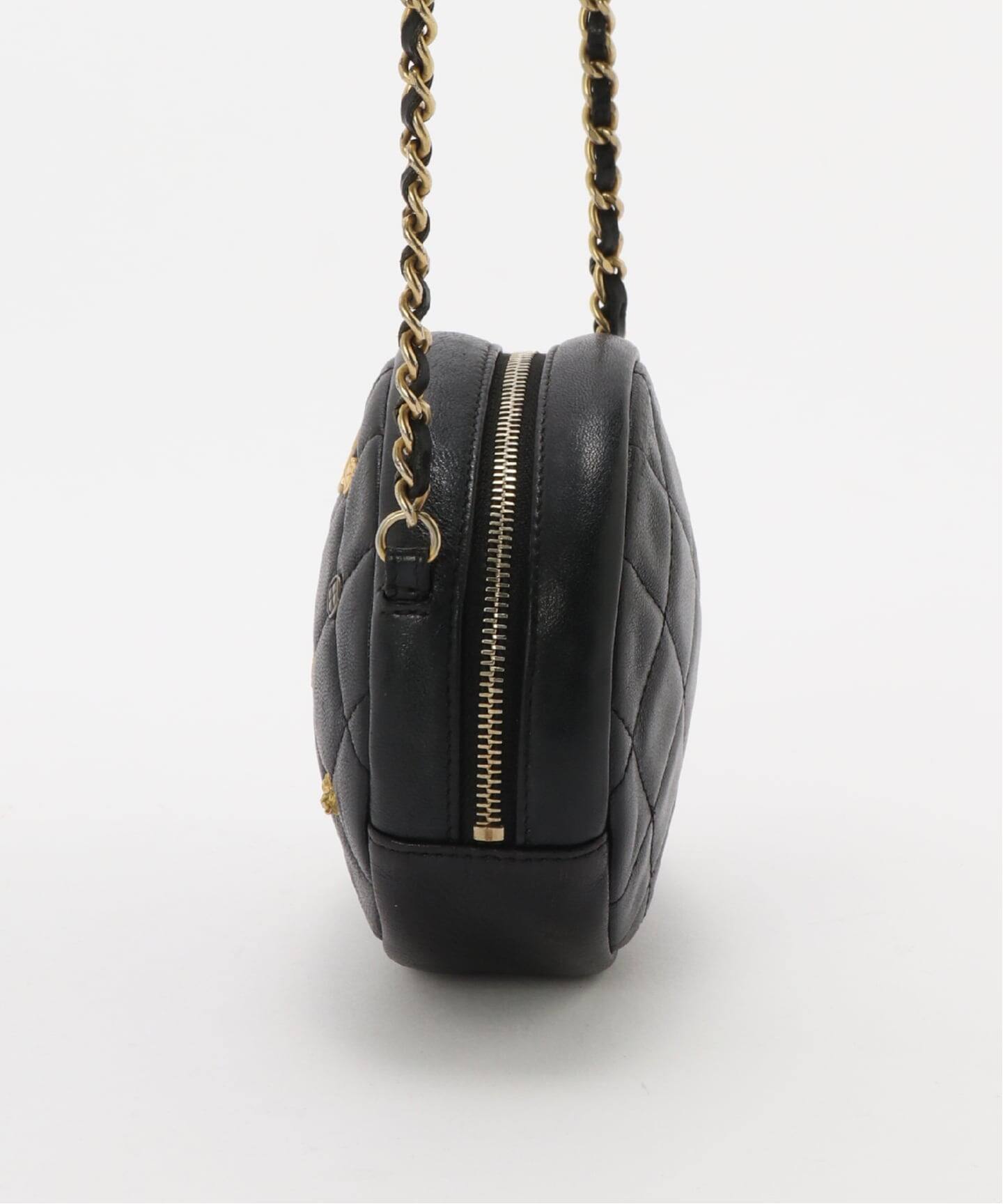 VINTAGE CHANEL/シャネル】 Matelasse アイコン ラウンドショルダー