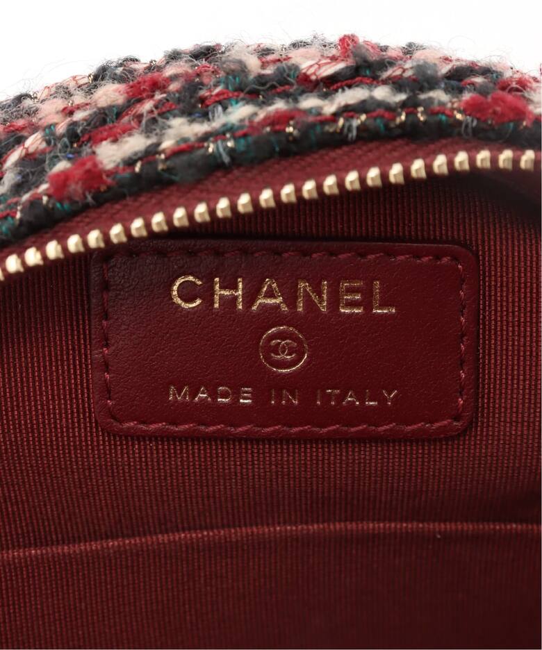 CHANEL/シャネル】ラウンド ミニショルダーバッグ tweed（ショルダー 