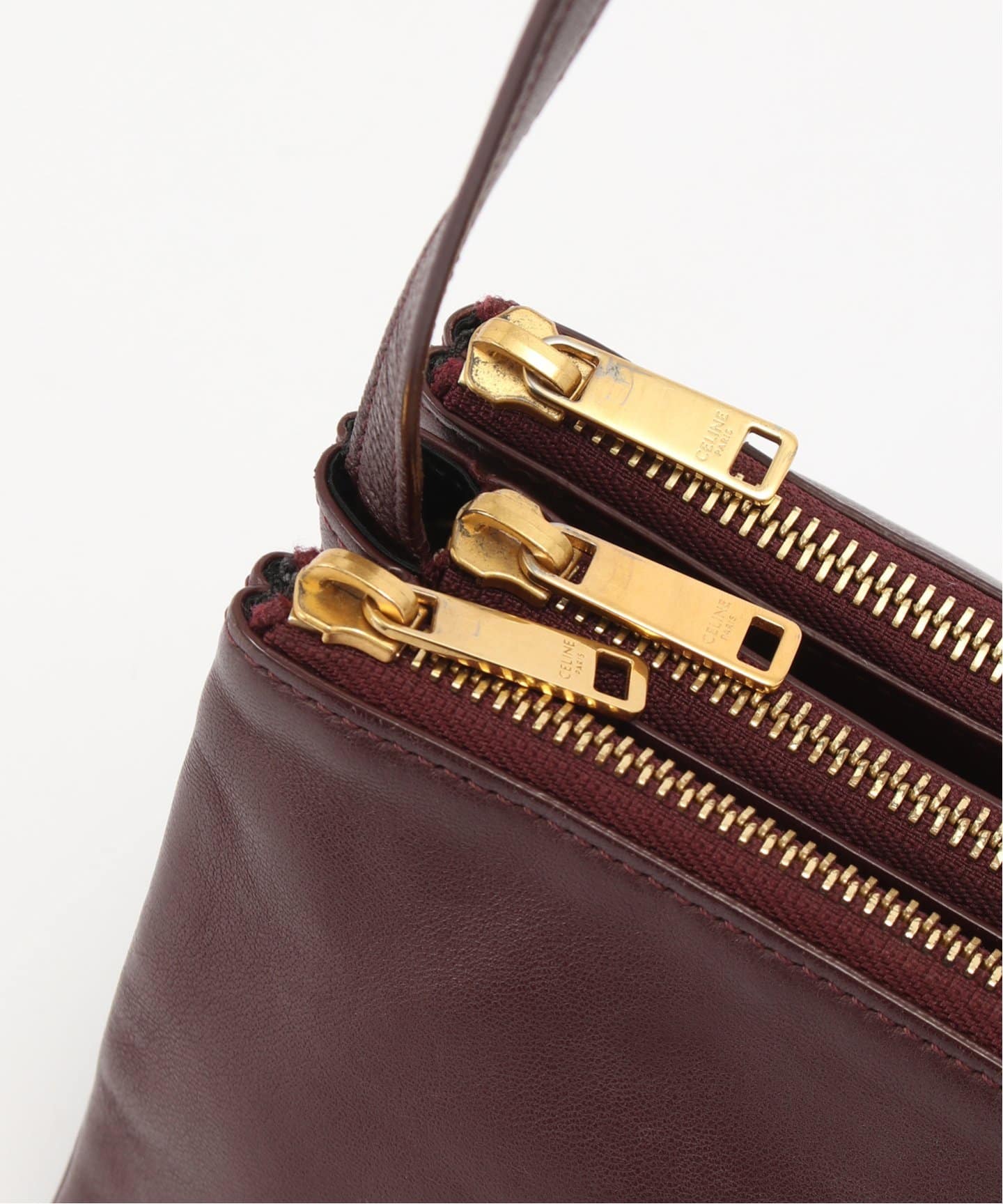 VINTAGE CELINE/セリーヌ】Trio small（ショルダーバッグ