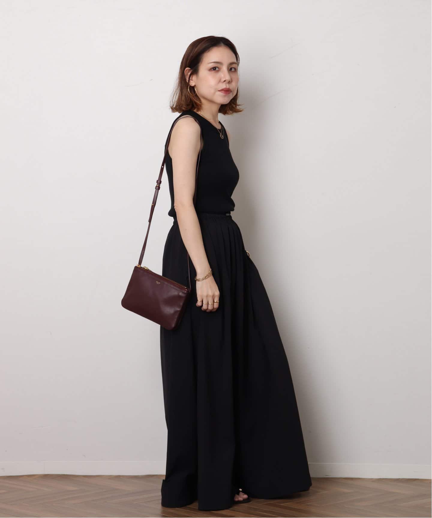 ヴィンテージ☆CELINE☆トリオペアカバススモールバッグ VINTAGE CELINE/セリーヌ】Trio small（ショルダーバッグ