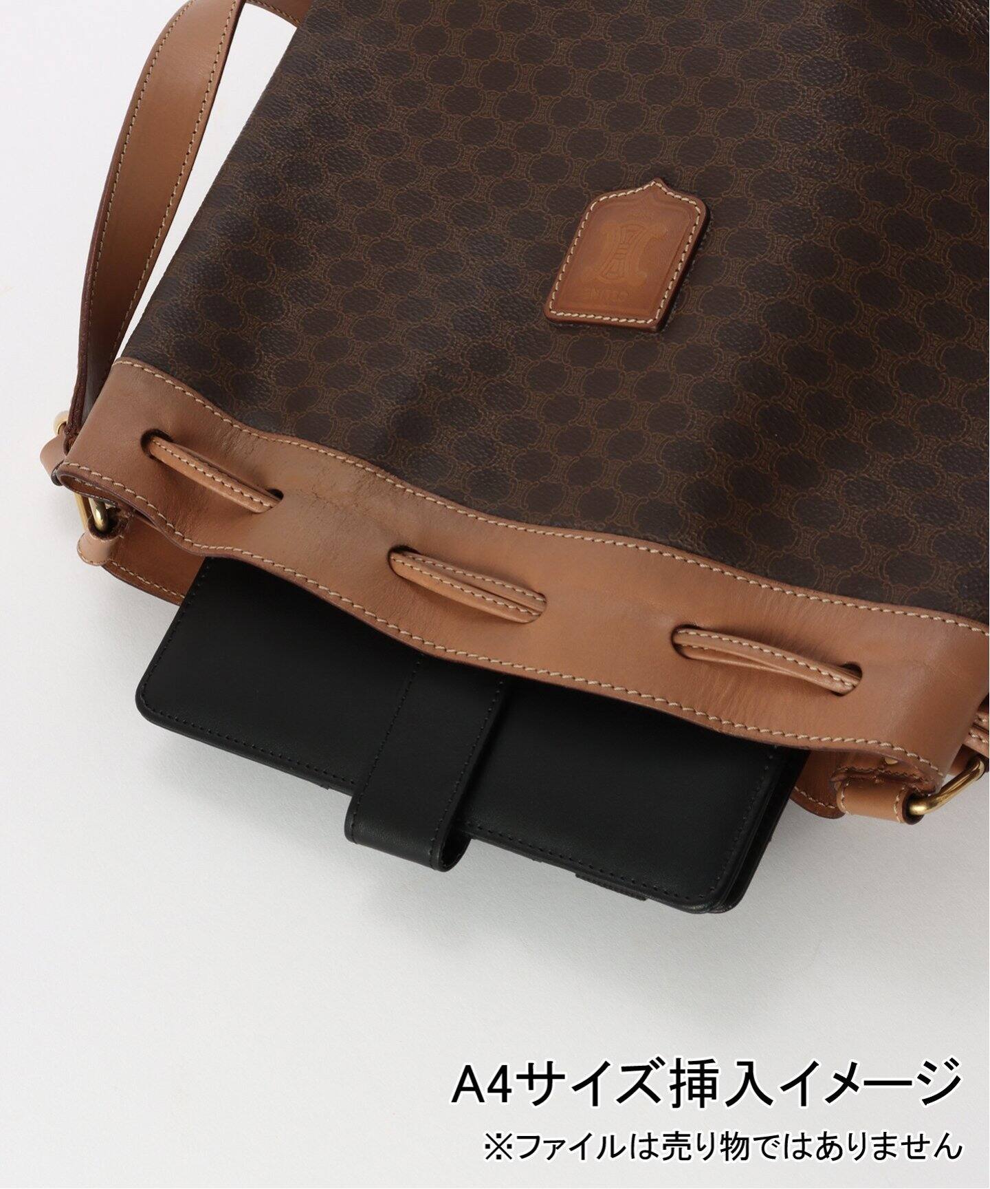 VINTAGE CELINE/セリーヌ】マカダム パースショルダーバッグ