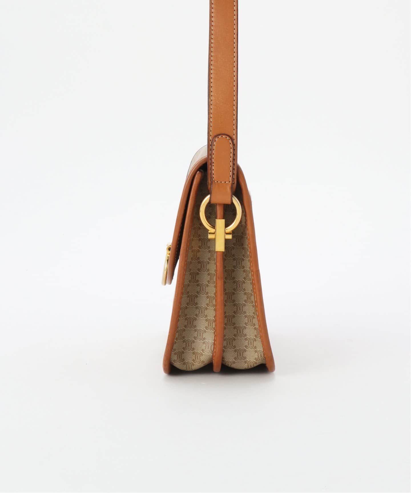 VINTAGE CELINE/セリーヌ】マカダム ショルダーバッグ（ショルダー