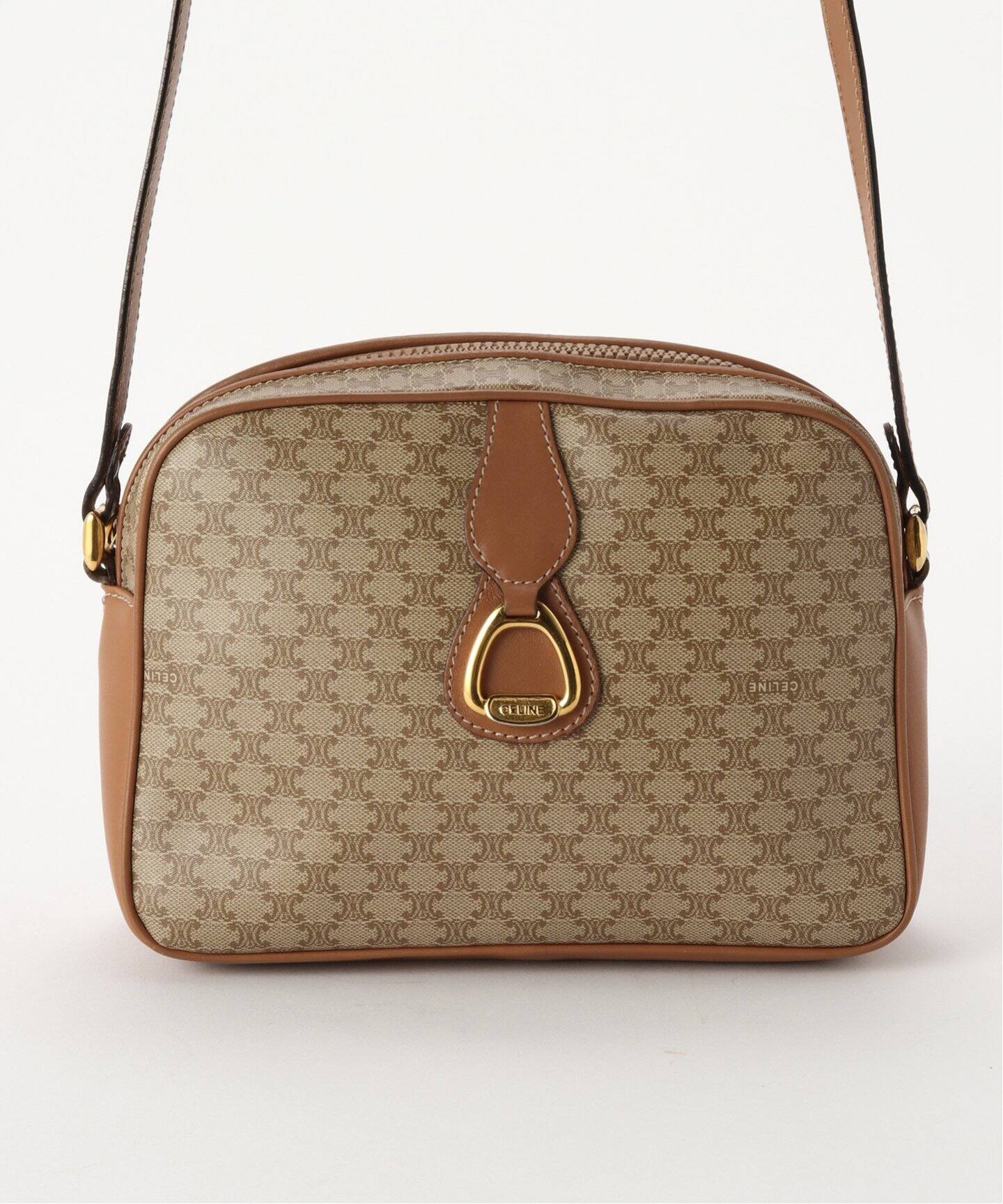 VINTAGE CELINE/セリーヌ】マカダム ショルダーバッグ