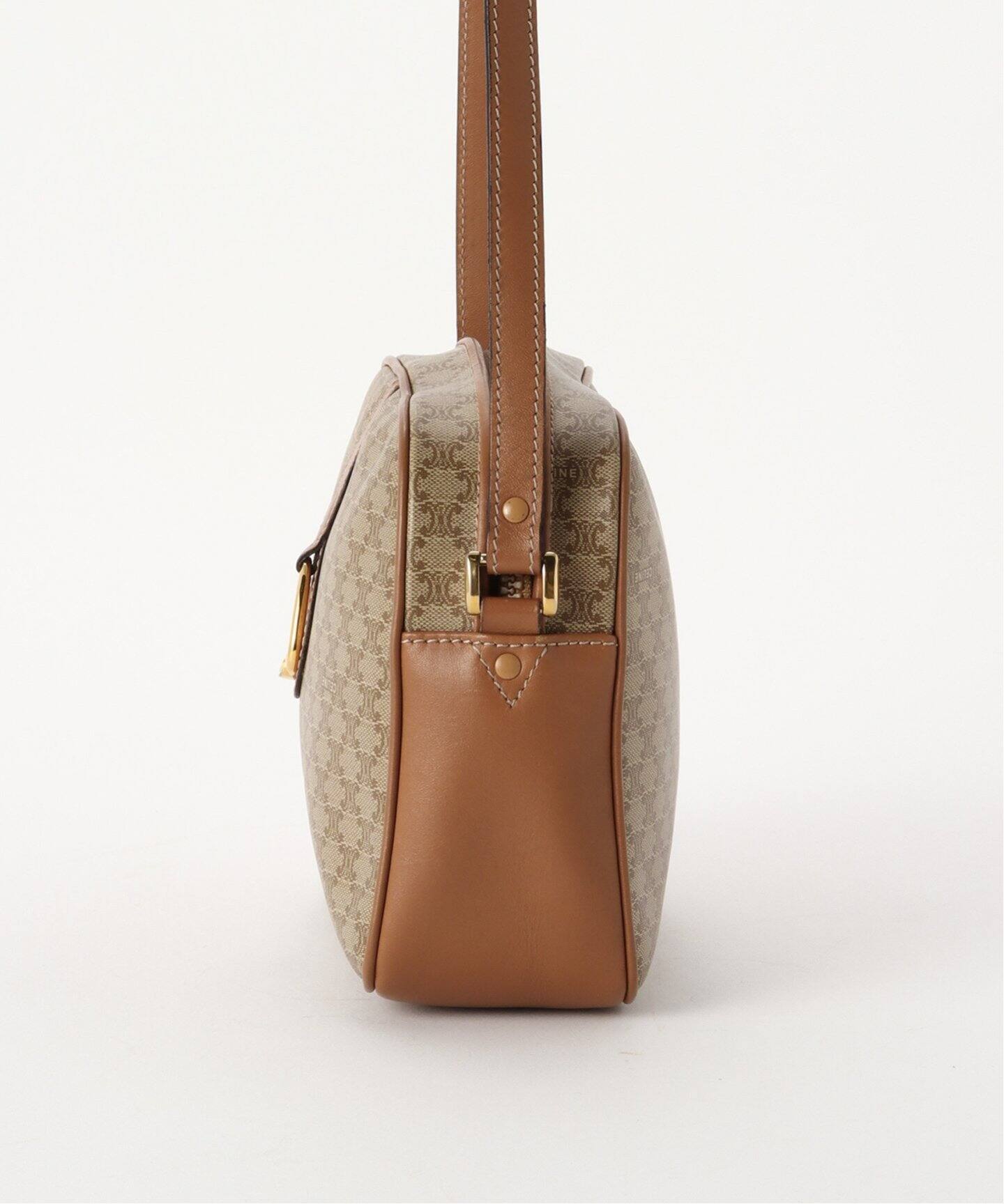 VINTAGE CELINE/セリーヌ】マカダム ショルダーバッグ（ショルダー