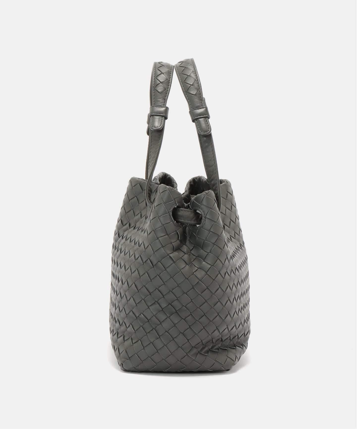 ボッテガヴェネタ　ショルダーバッグ intrecciato グレー VINTAGE BOTTEGA VENETA/ボッテガ ヴェネタ】ショルダーバッグ
