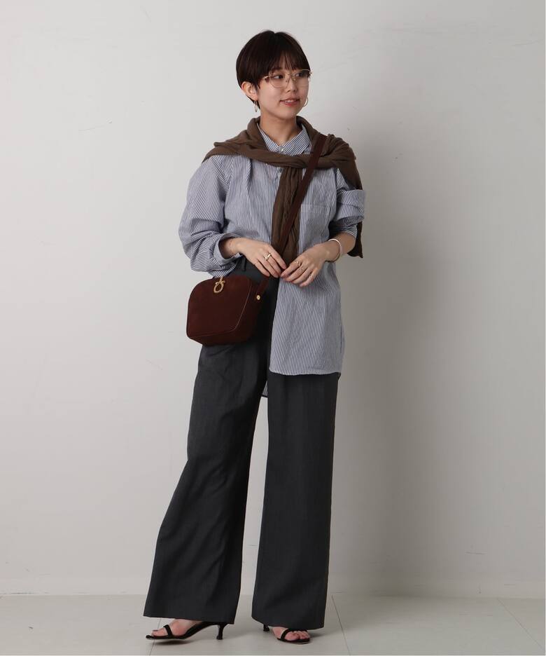 VINTAGE FERRAGAMO/フェラガモ】 Gancini ショルダーバッグ suede 