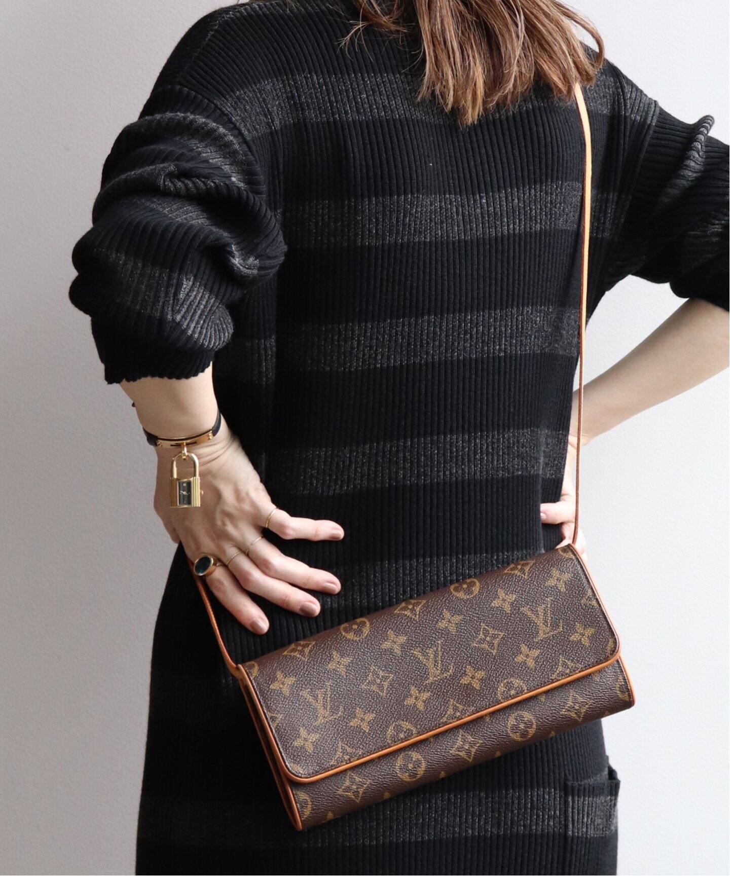 VINTAGE LOUIS VUITTON/ルイ ヴィトン】 Pochette twin gm（ショルダー 