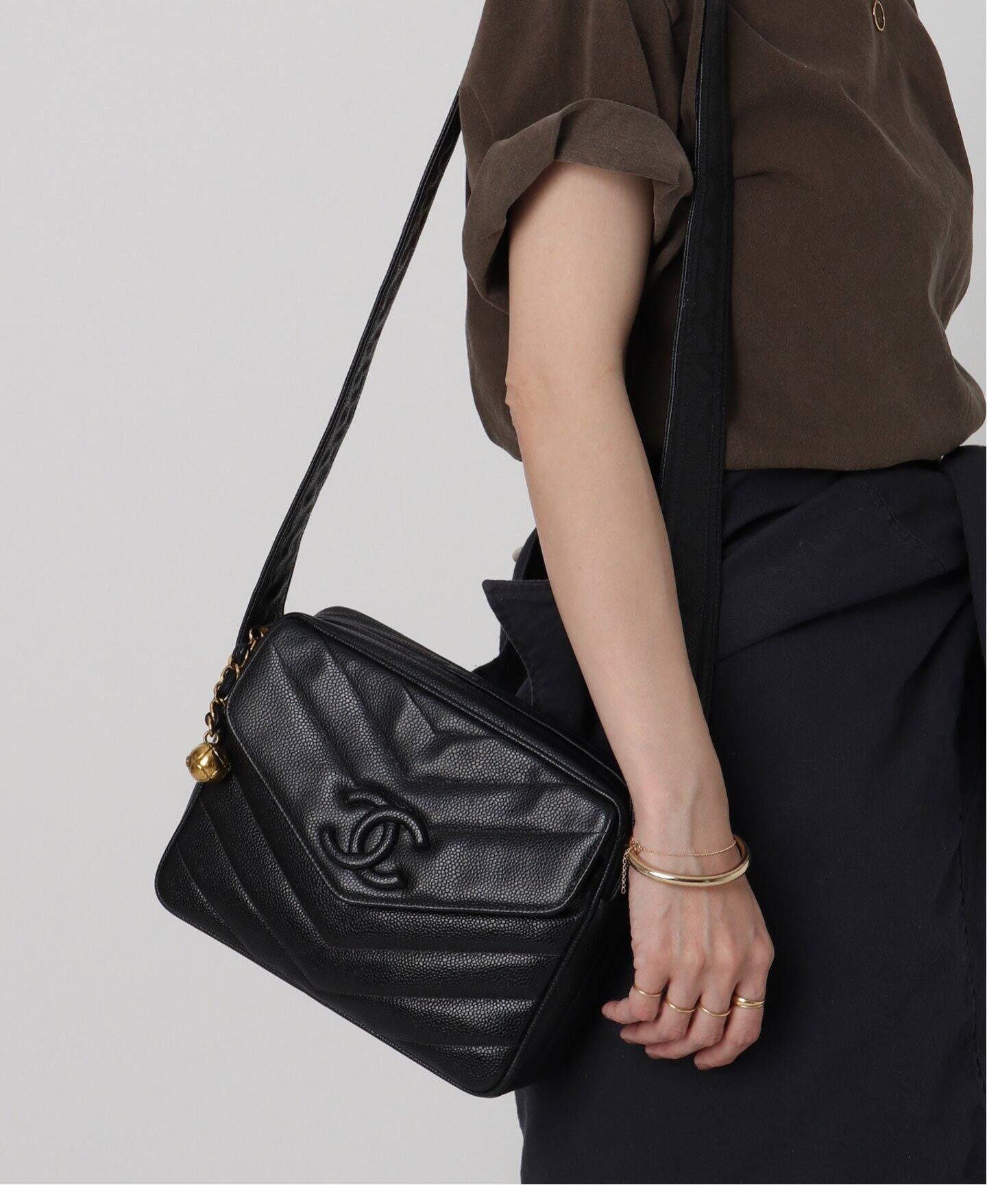 VINTAGE CHANEL/シャネル】タッセルショルダーバッグ（ショルダー 