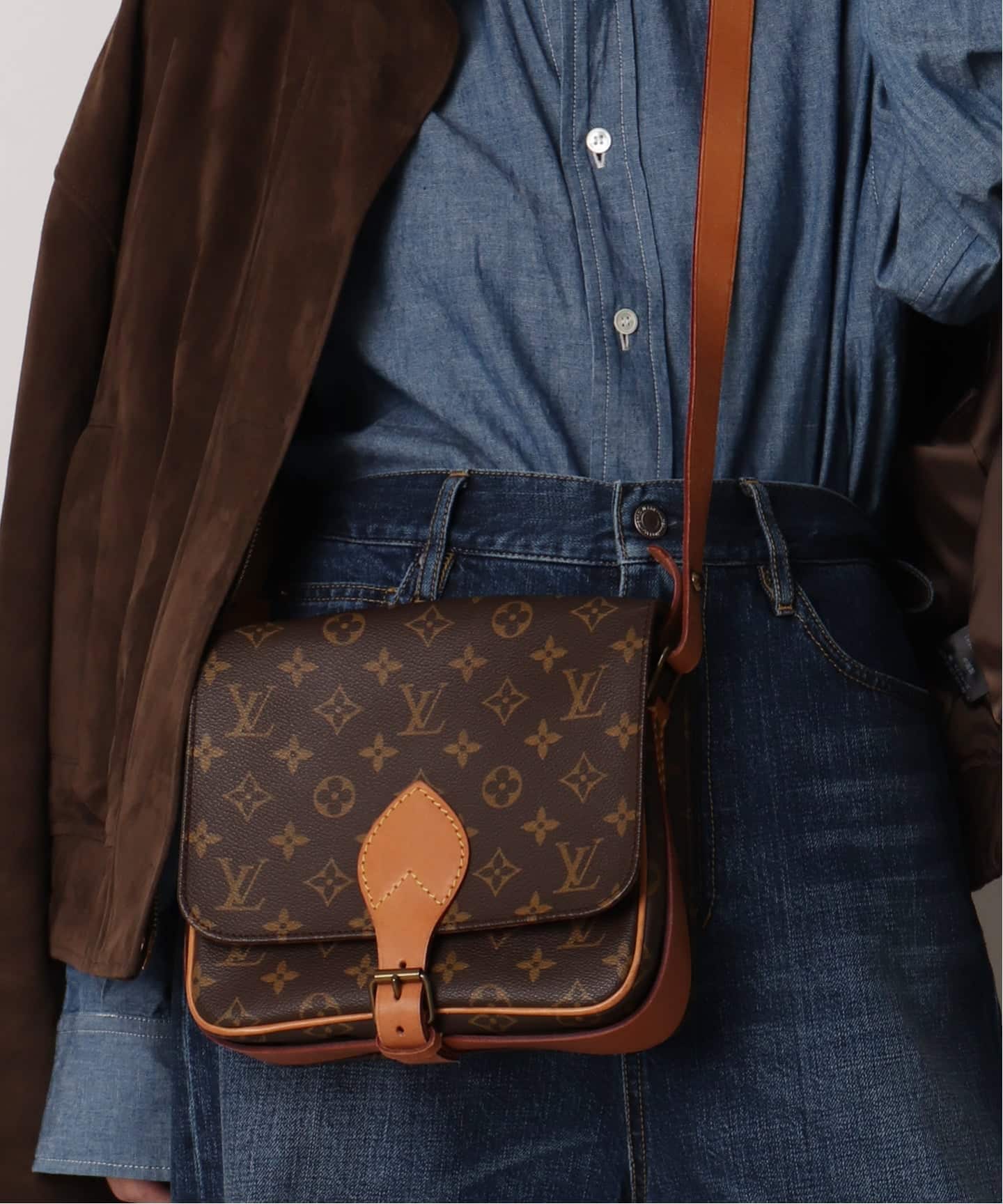 LOUISVUITTONショルダーバッグビンテージ LOUIS VUITTON ヴィンテージモノグラムショルダーバッグ