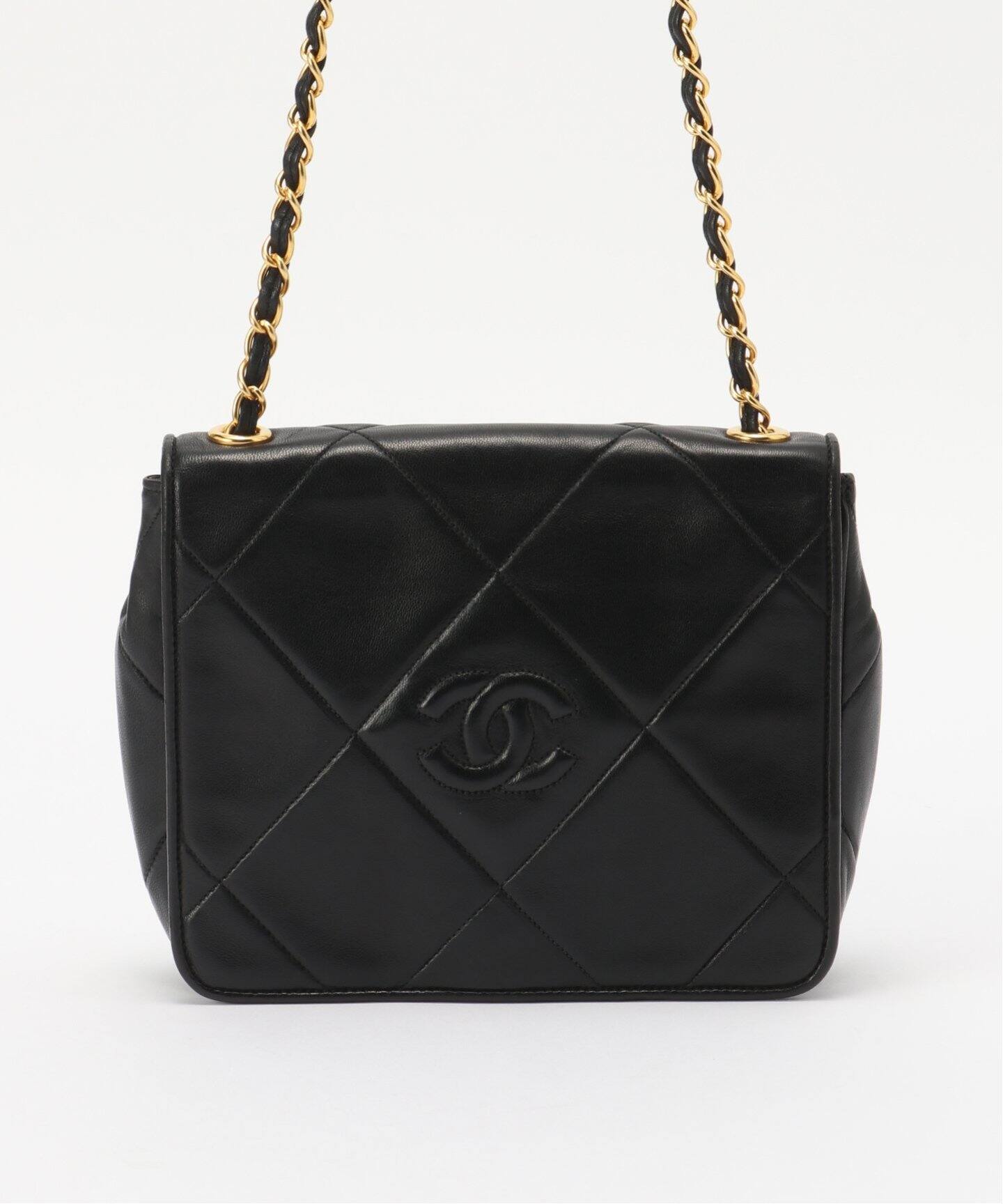 VINTAGE CHANEL/シャネル】 Matelasse チェーンショルダーバッグ