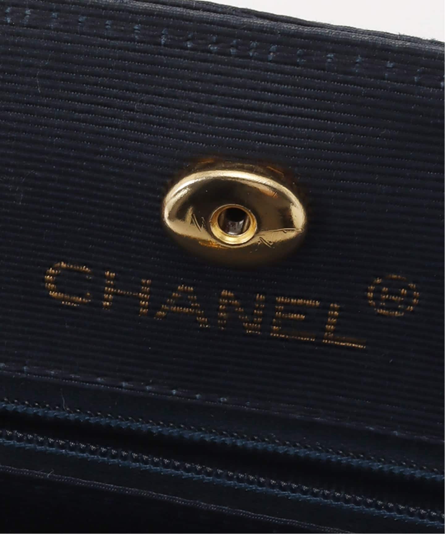シャネル返金対応 VINTAGE CHANEL/シャネル】チェーンショルダーバッグ bicolor raffia