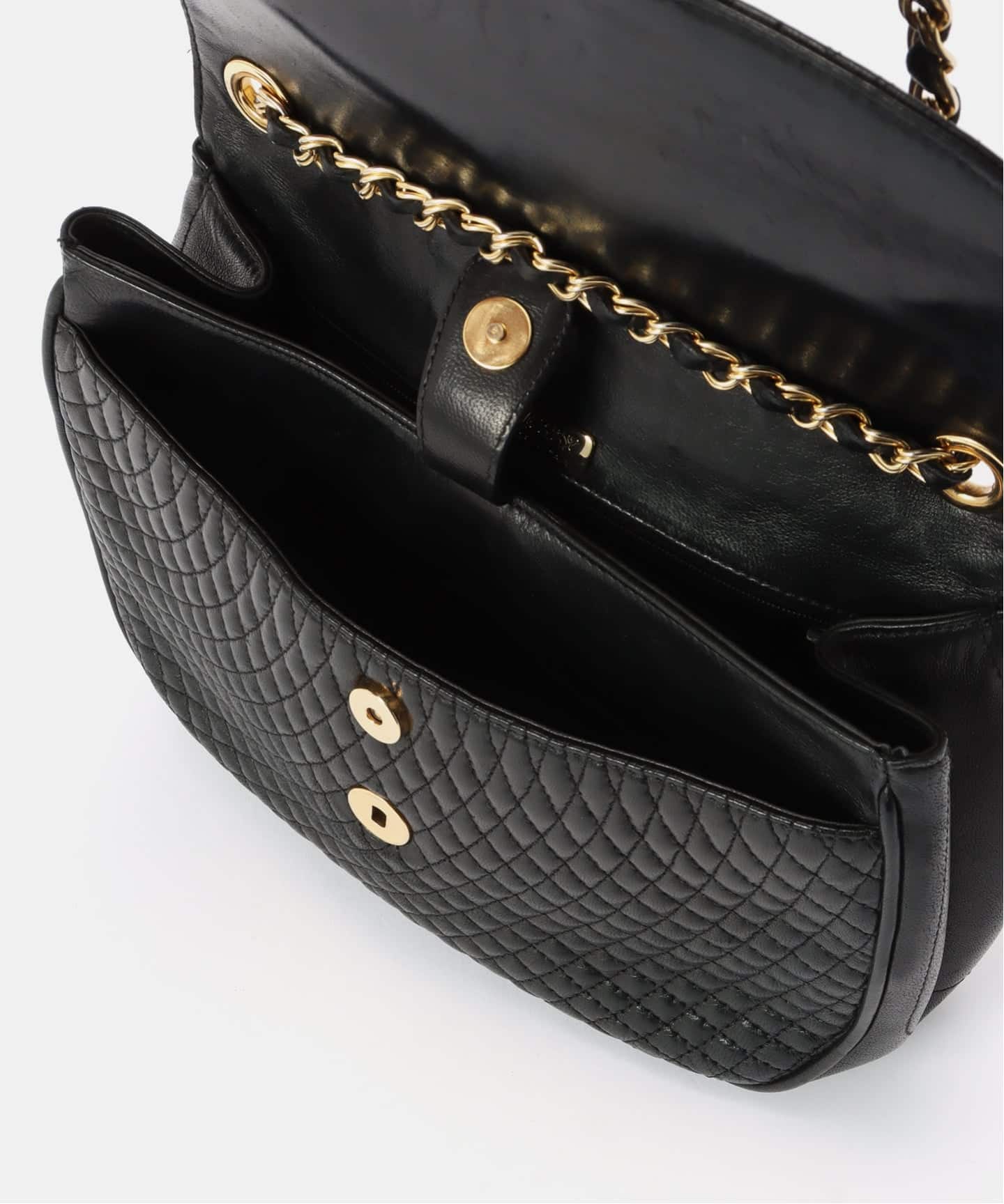 VINTAGE BALLY/バリー】チェーンショルダーバッグ（ショルダーバッグ