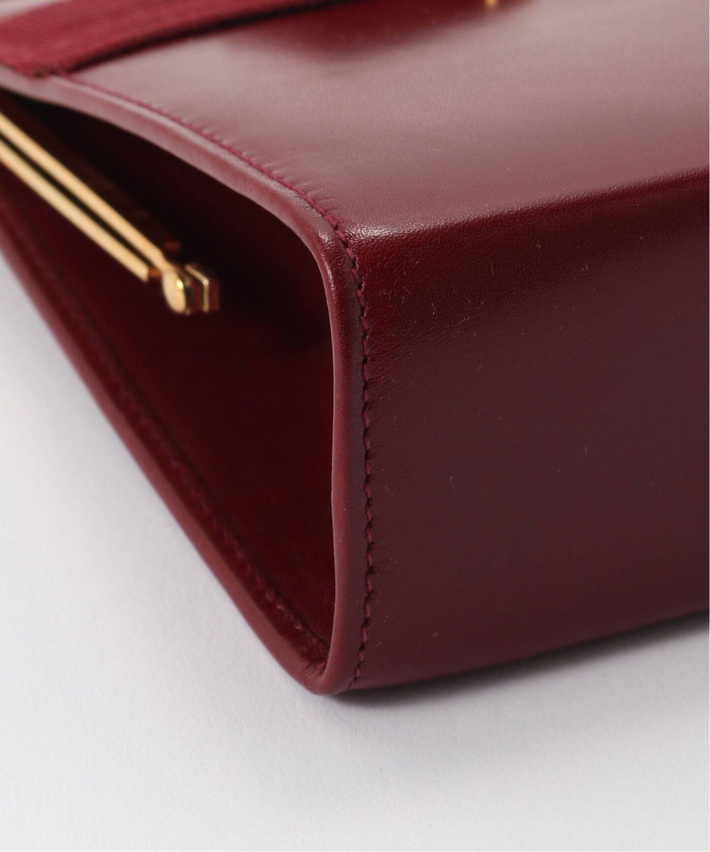 フェラガモ ヴァラ ヴィンテージ ショルダーバッグ レディース 赤茶 VINTAGE FERRAGAMO/フェラガモ】 Vara ミニショルダーバッグ