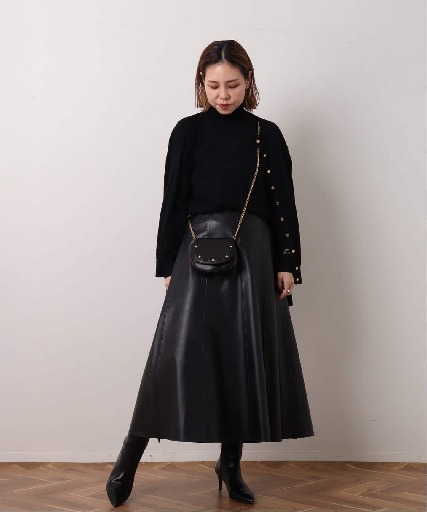 フェラガモ ショルダーバッグ チェーン レザー ミニ VINTAGE FERRAGAMO/フェラガモ】 Vara チェーンショルダー ミニバッグ