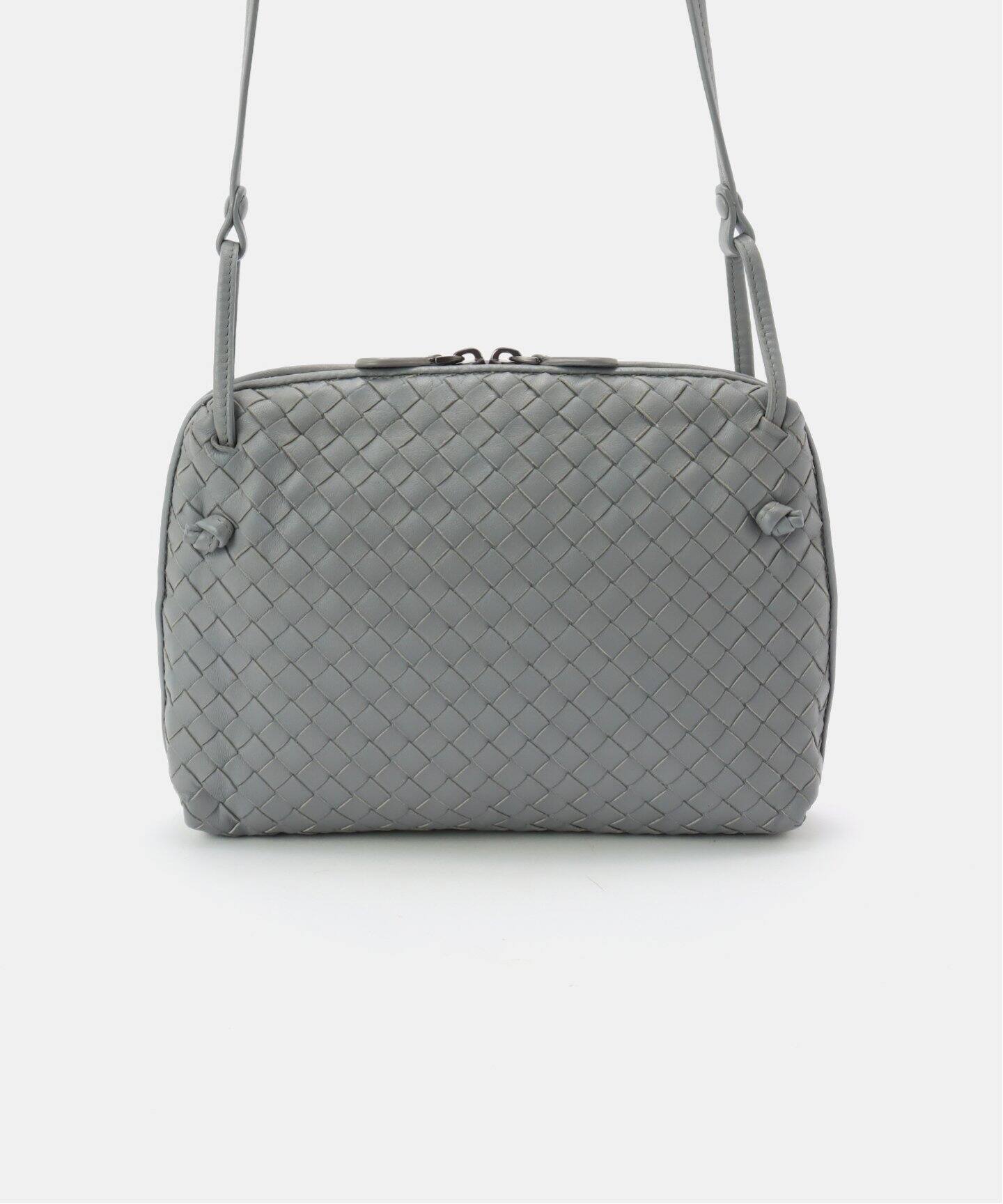 バッグ Bottega Veneta Intrecciato Shoulder Bag Bottega Veneta - Black Intrecciato Leather Shoulder Bag