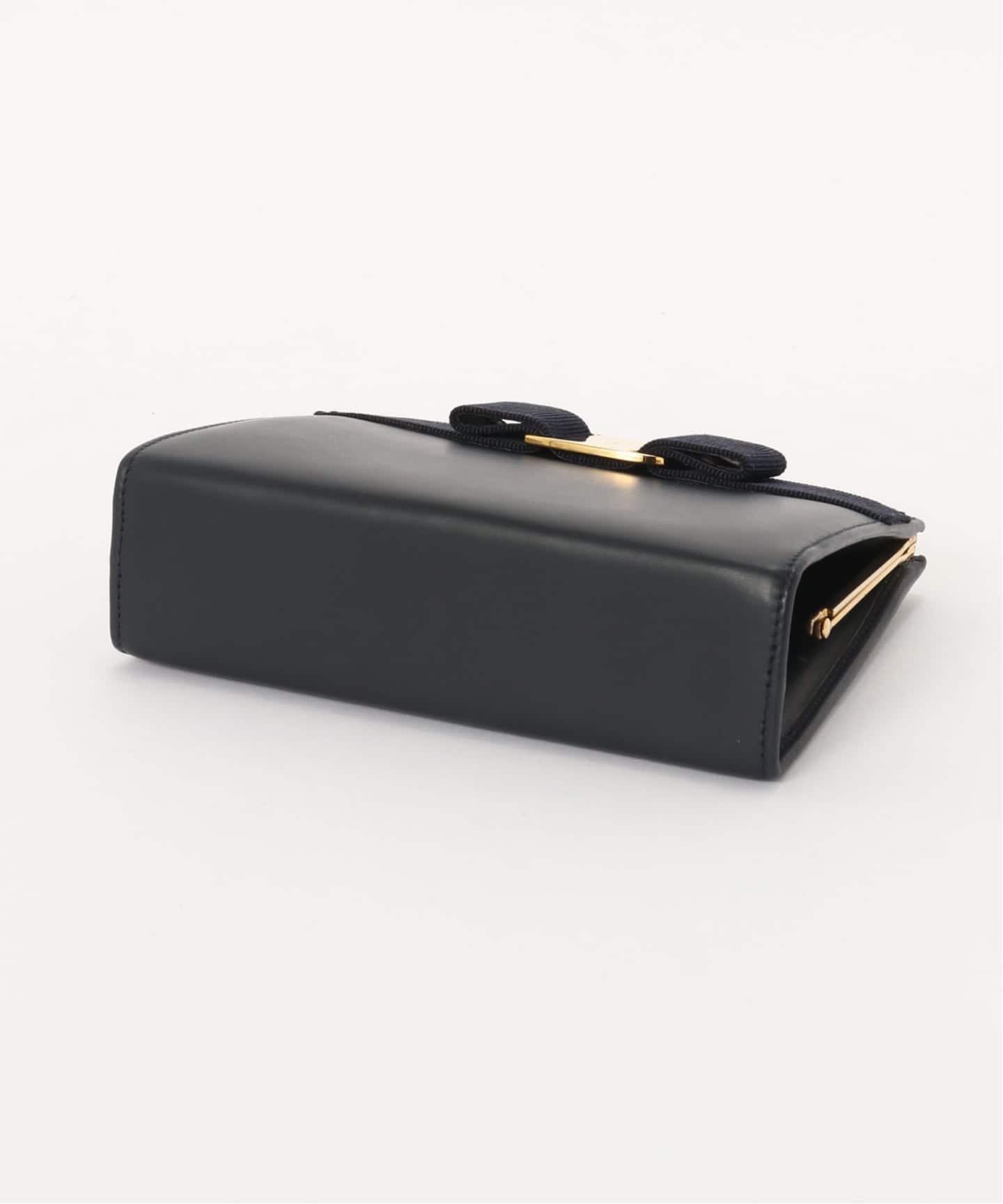 VINTAGE FERRAGAMO/フェラガモ】 Vara チェーンショルダー ミニバッグ