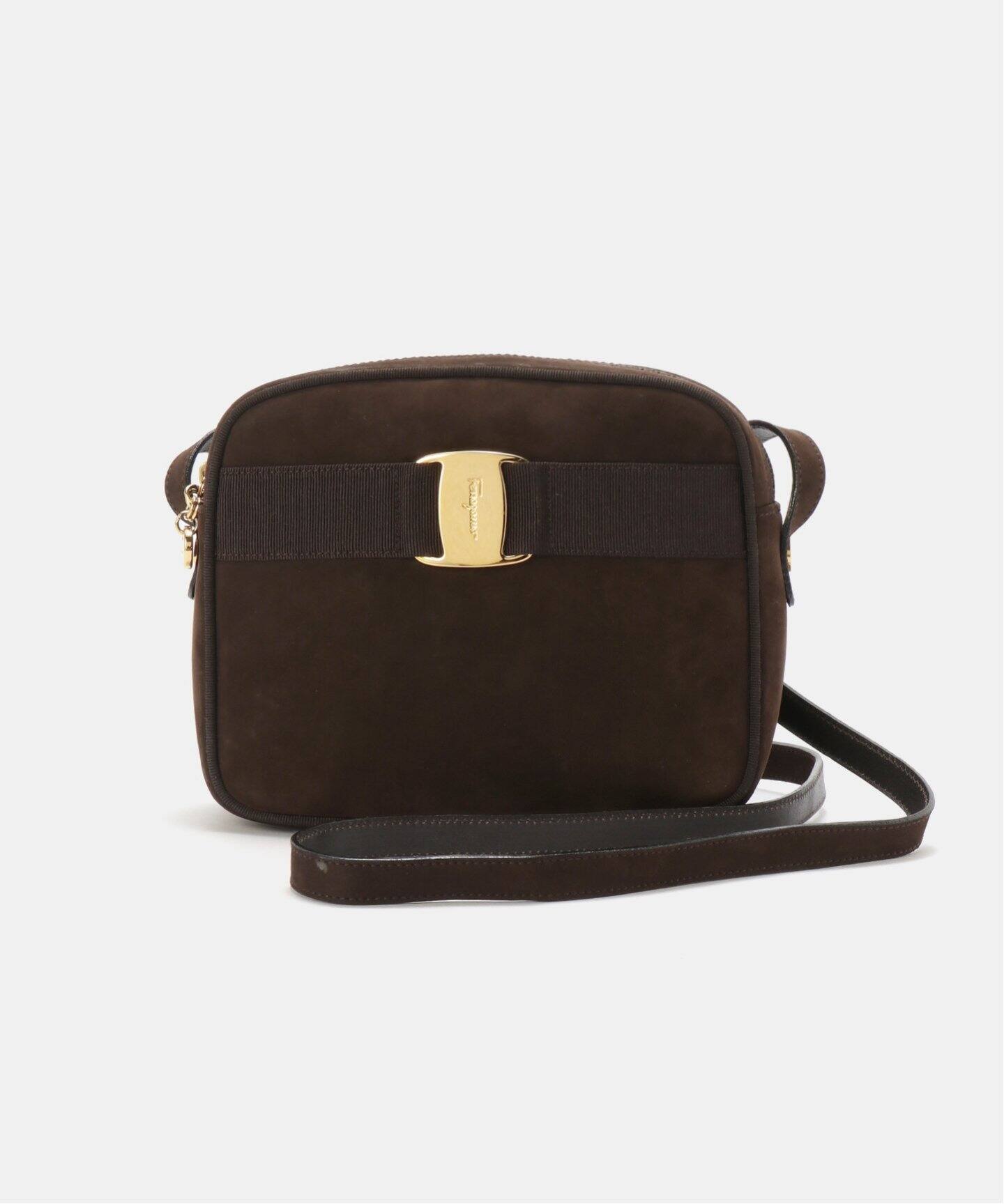 フェラガモ　ヴァラ　ショルダーバッグ　ヴィンテージ VINTAGE FERRAGAMO/フェラガモ】 Vara ミニショルダーバッグ