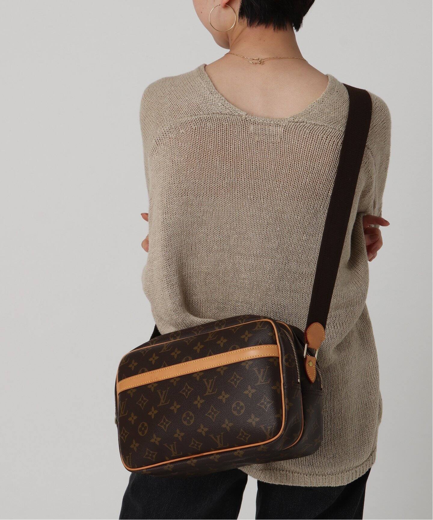 VINTAGE LOUIS VUITTON/ルイ ヴィトン】Reporter pm（ショルダー